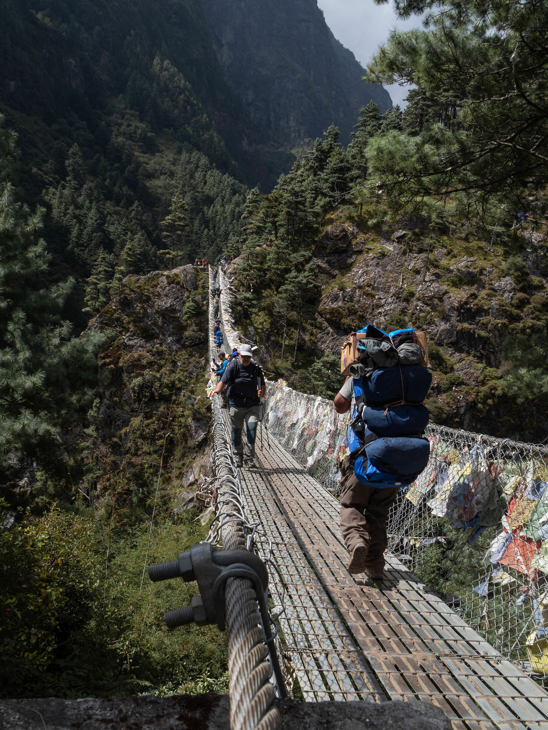 on the way to Island Peak, Nepal