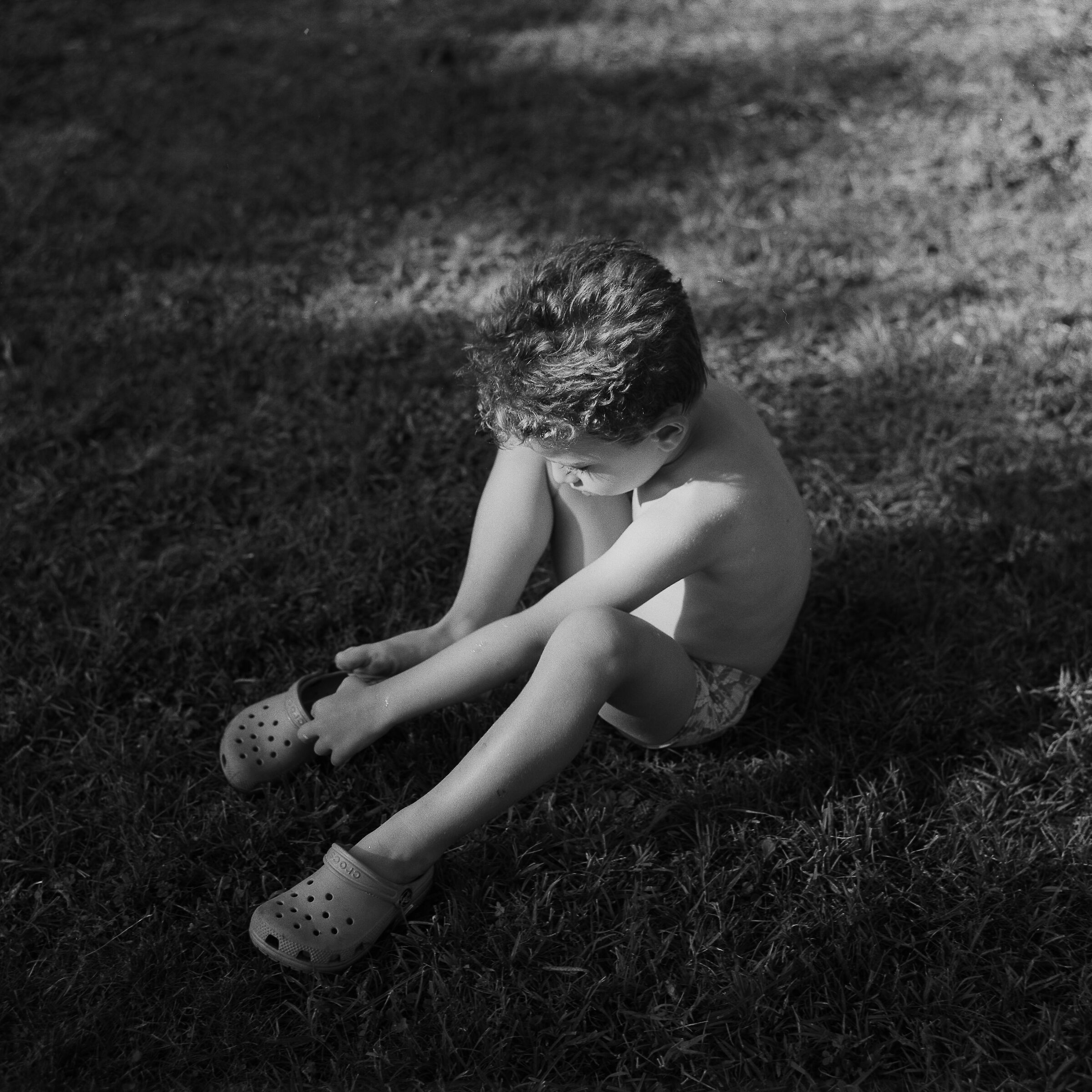 rolleiflex 3,5f, ilford fp4 plus, scansione con dslr