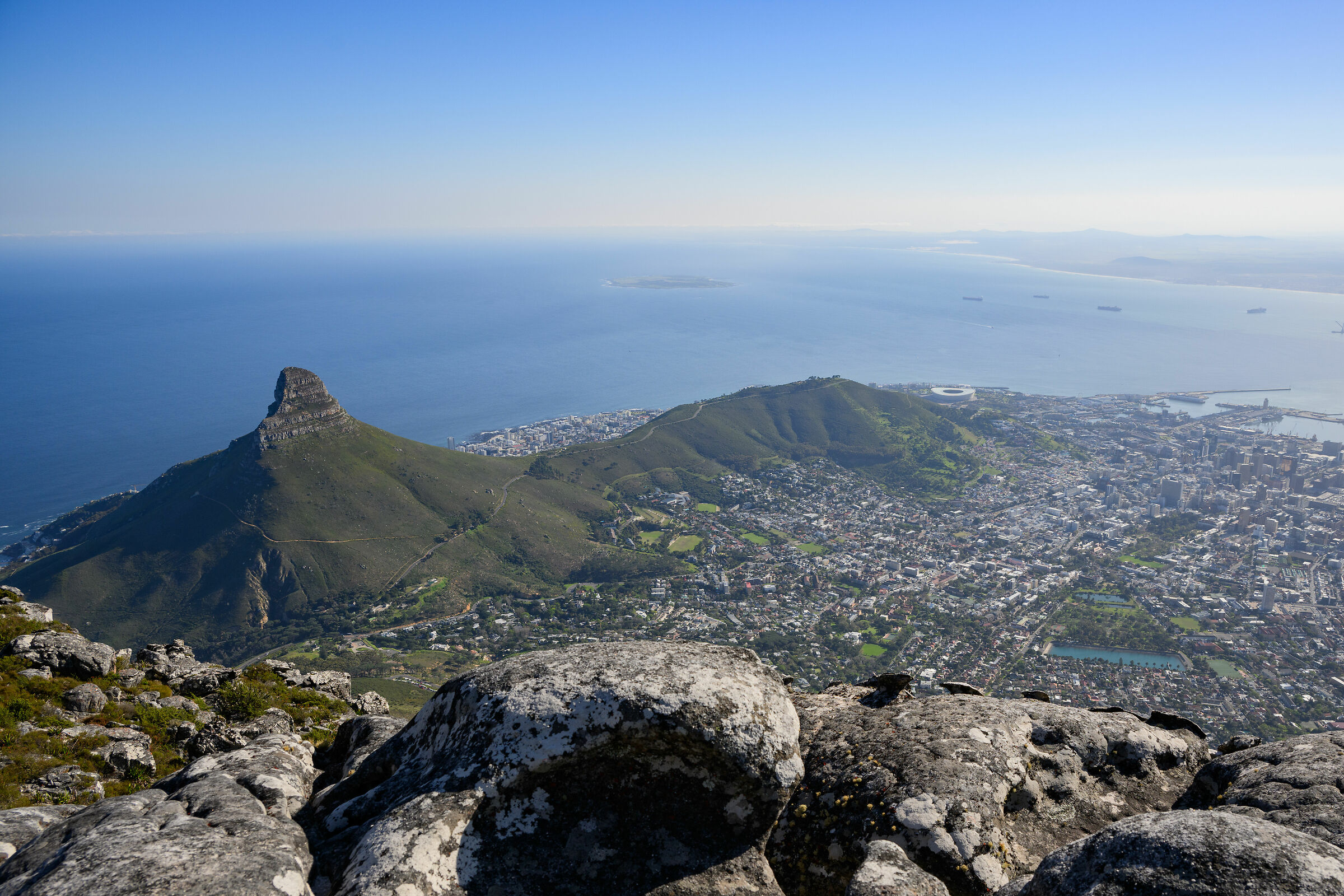 Cape Town dalla Table Mountain