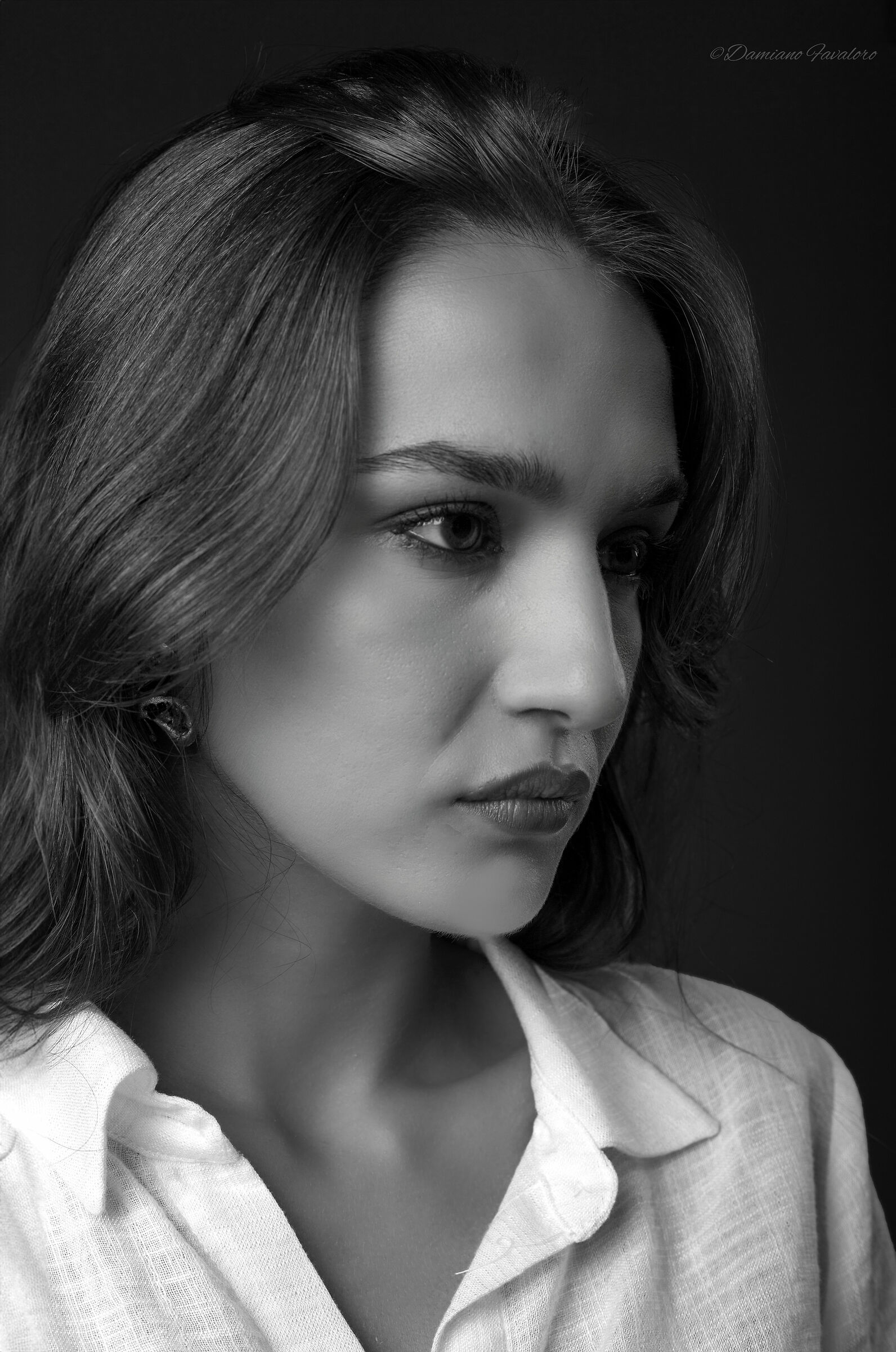 Angelica....  Black & White version