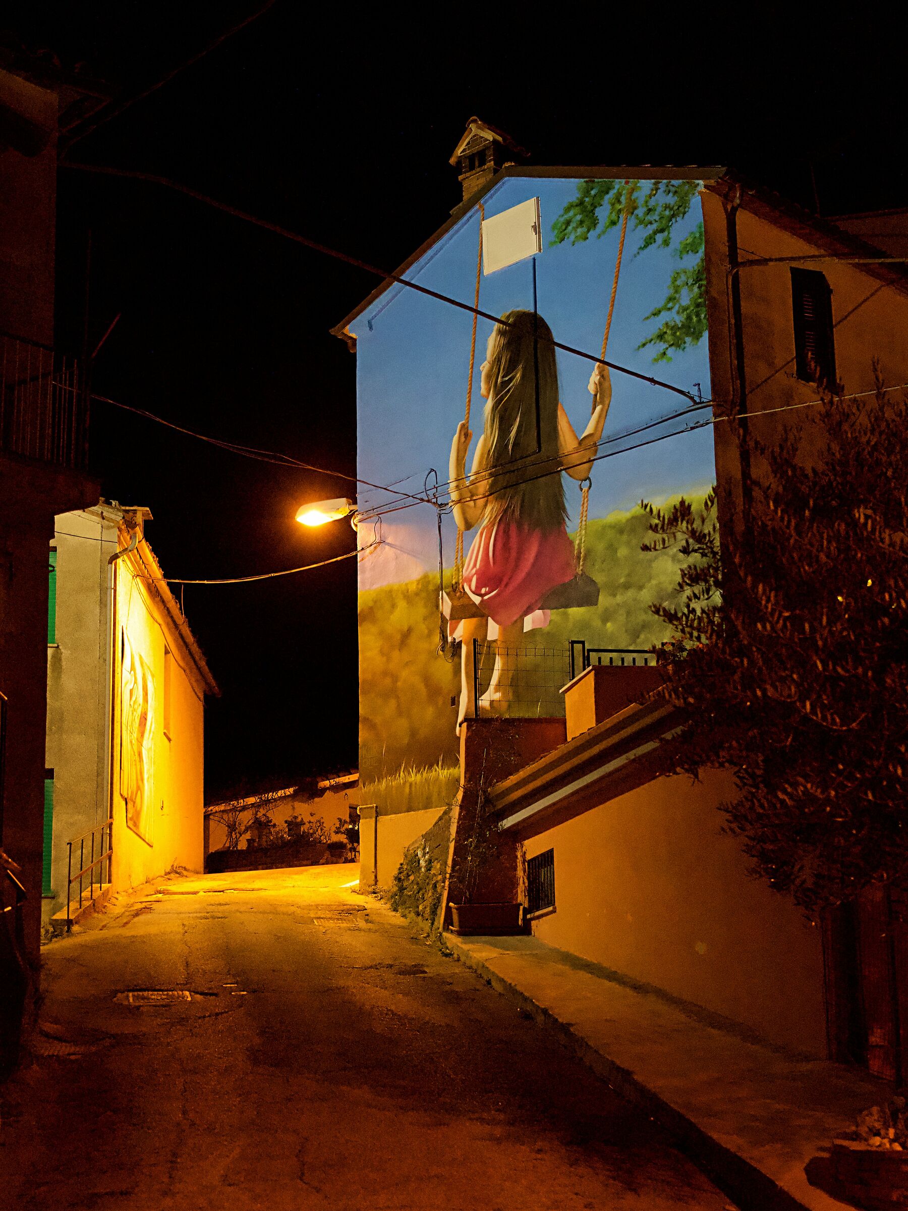 cacciano "Il borgo dei murales artistici"01