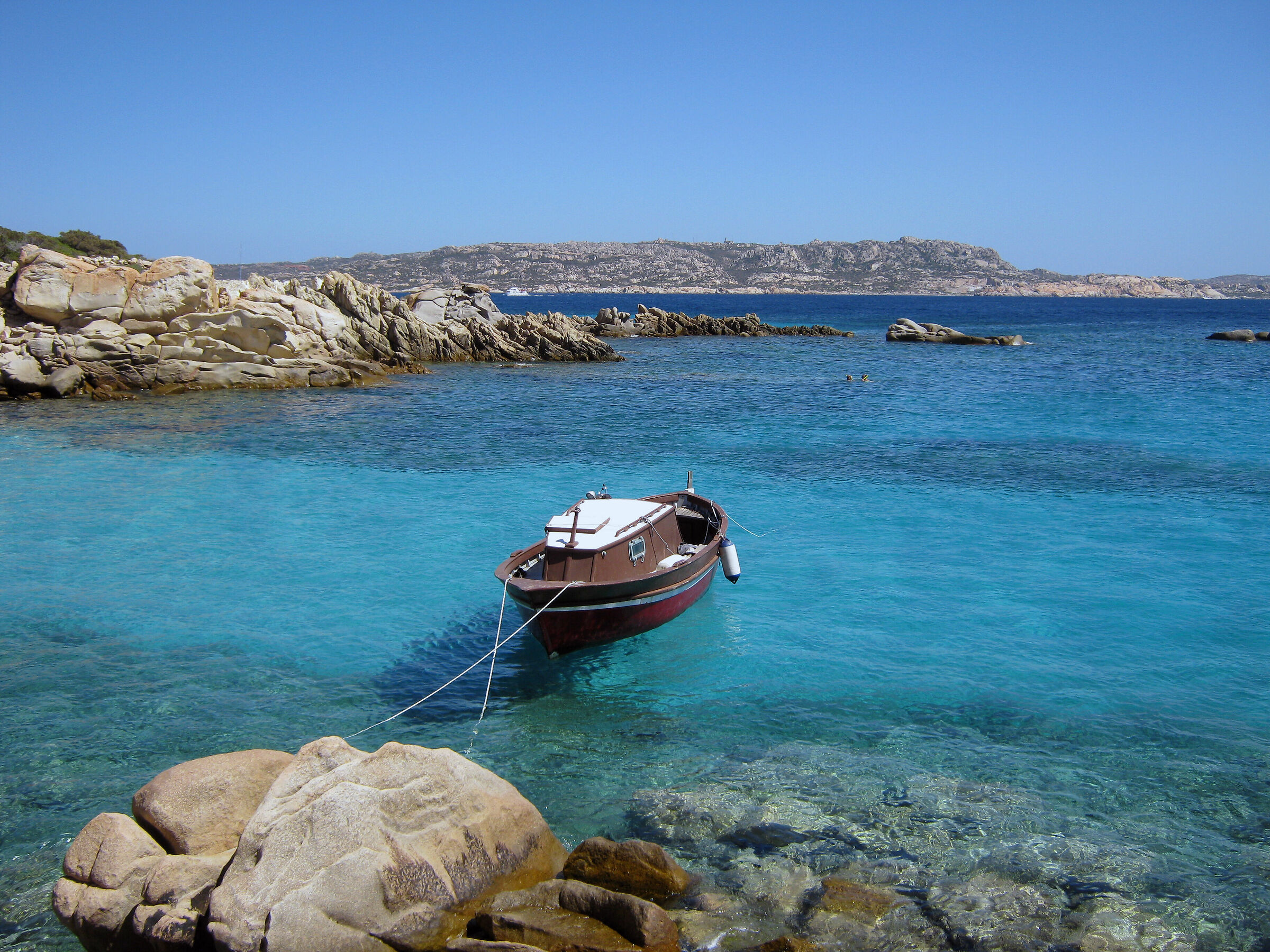 Barca isola di Spargi