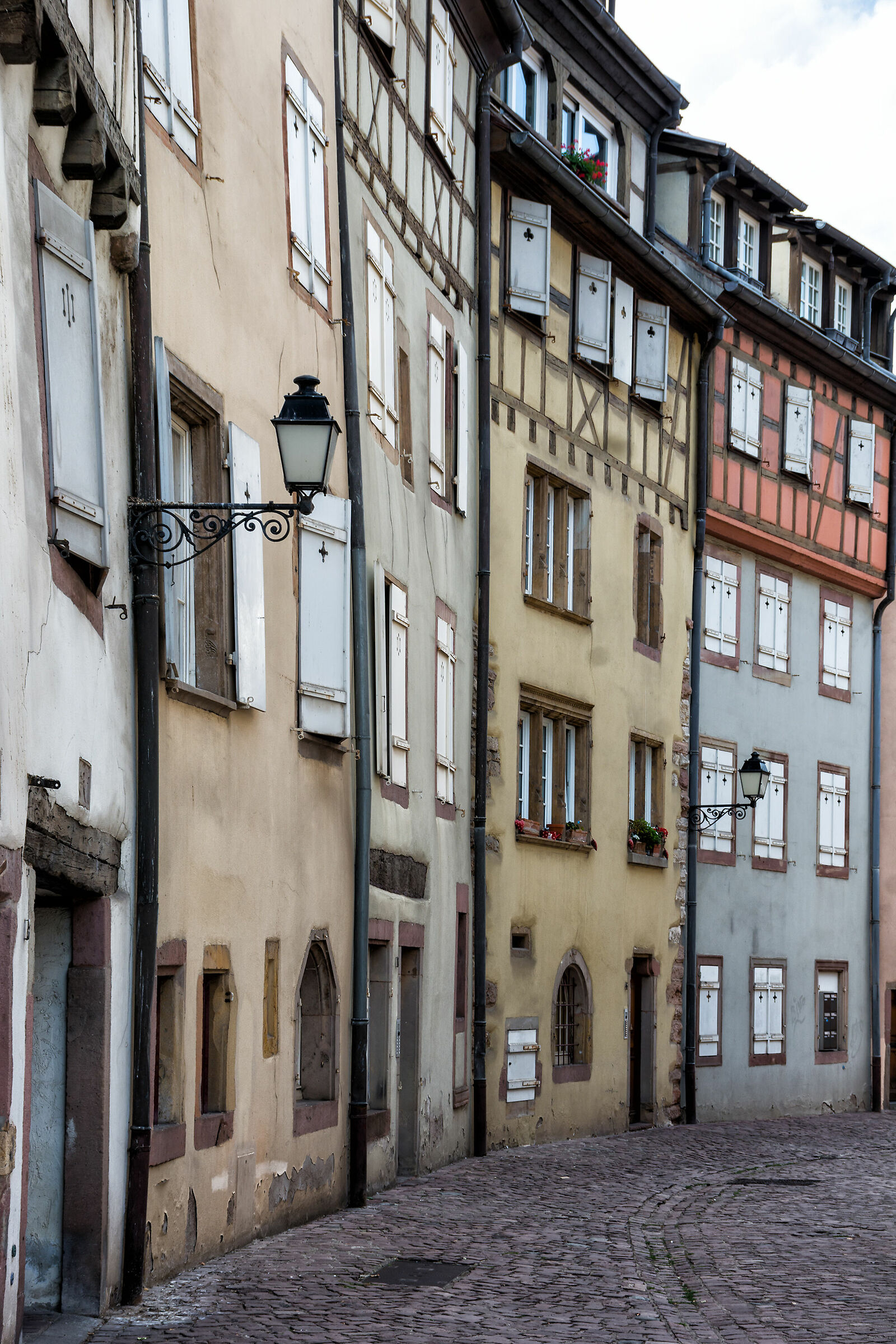 The inner streets of Colmar
