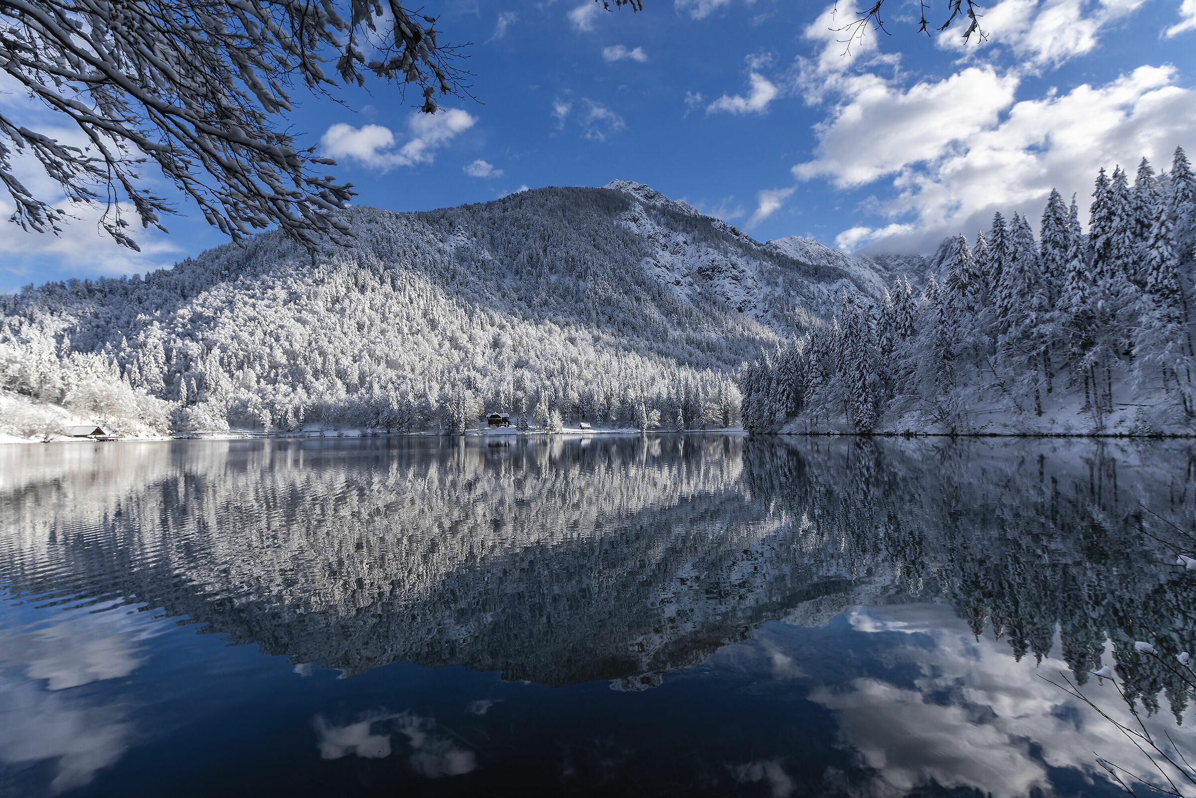 Aspettando la neve - Lago di Fusine