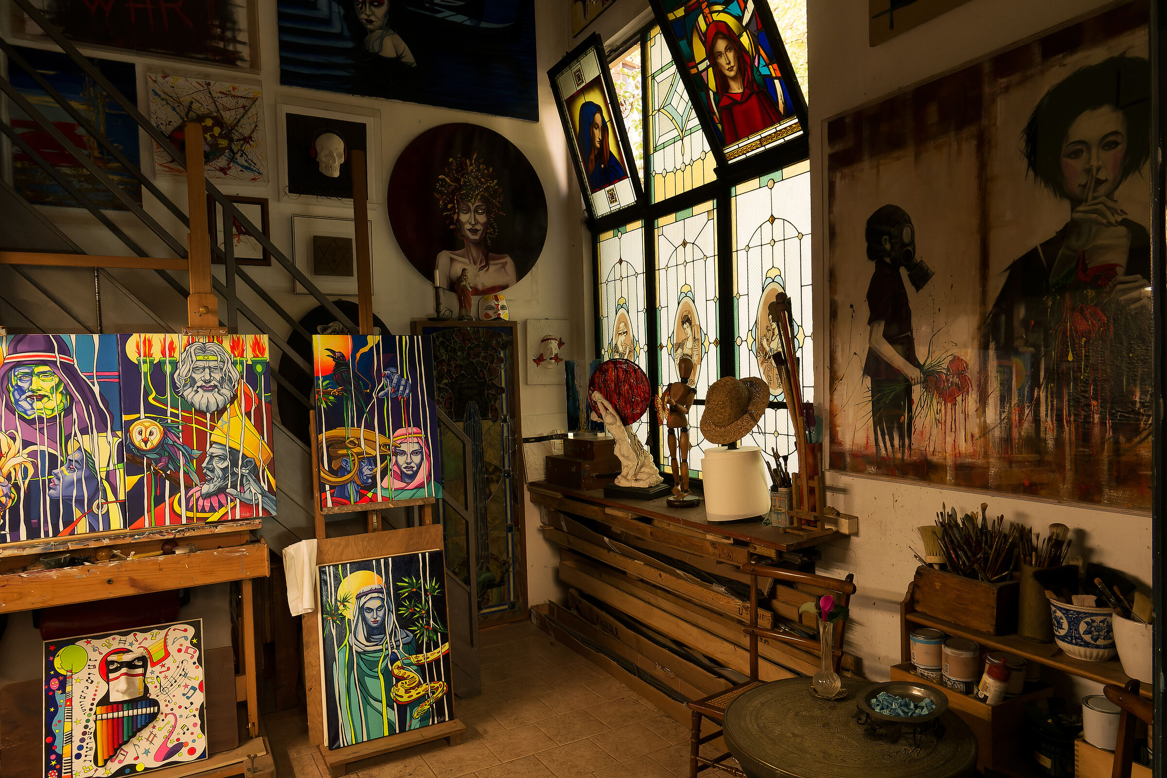 Ambrosiana Stained Glass of Art