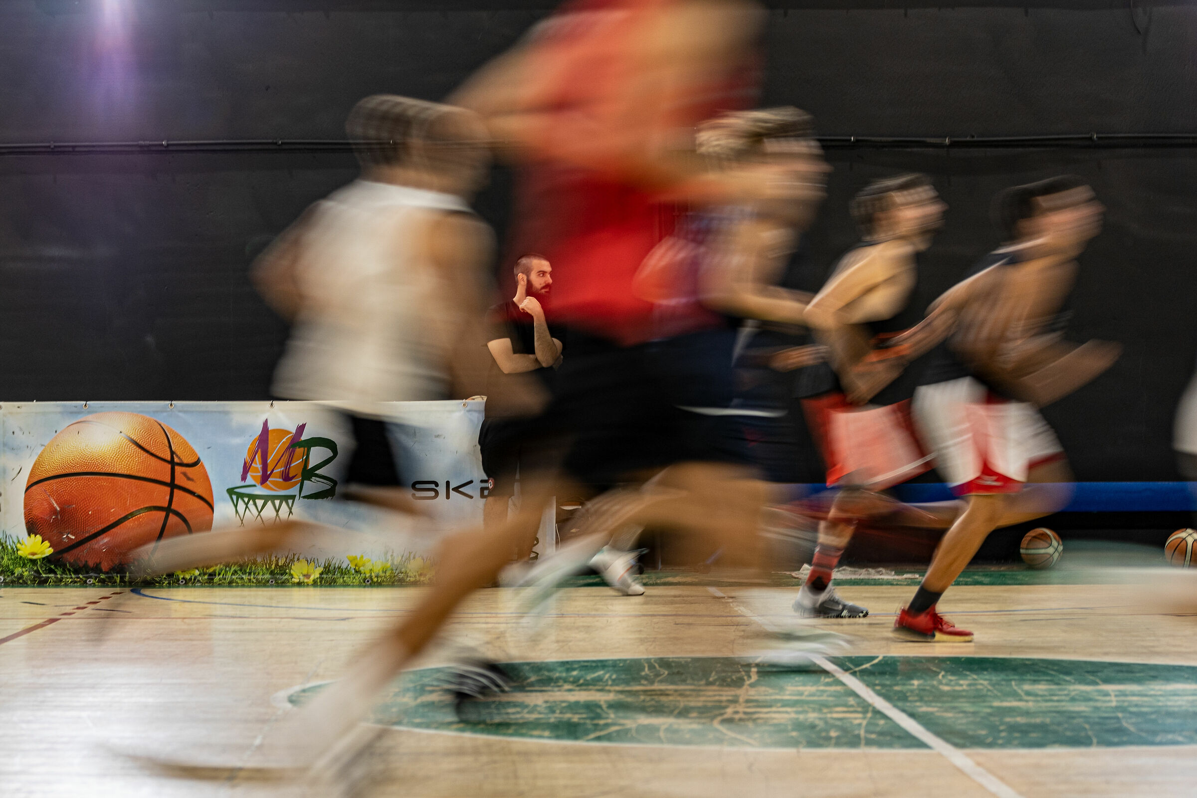 Allenamento basket