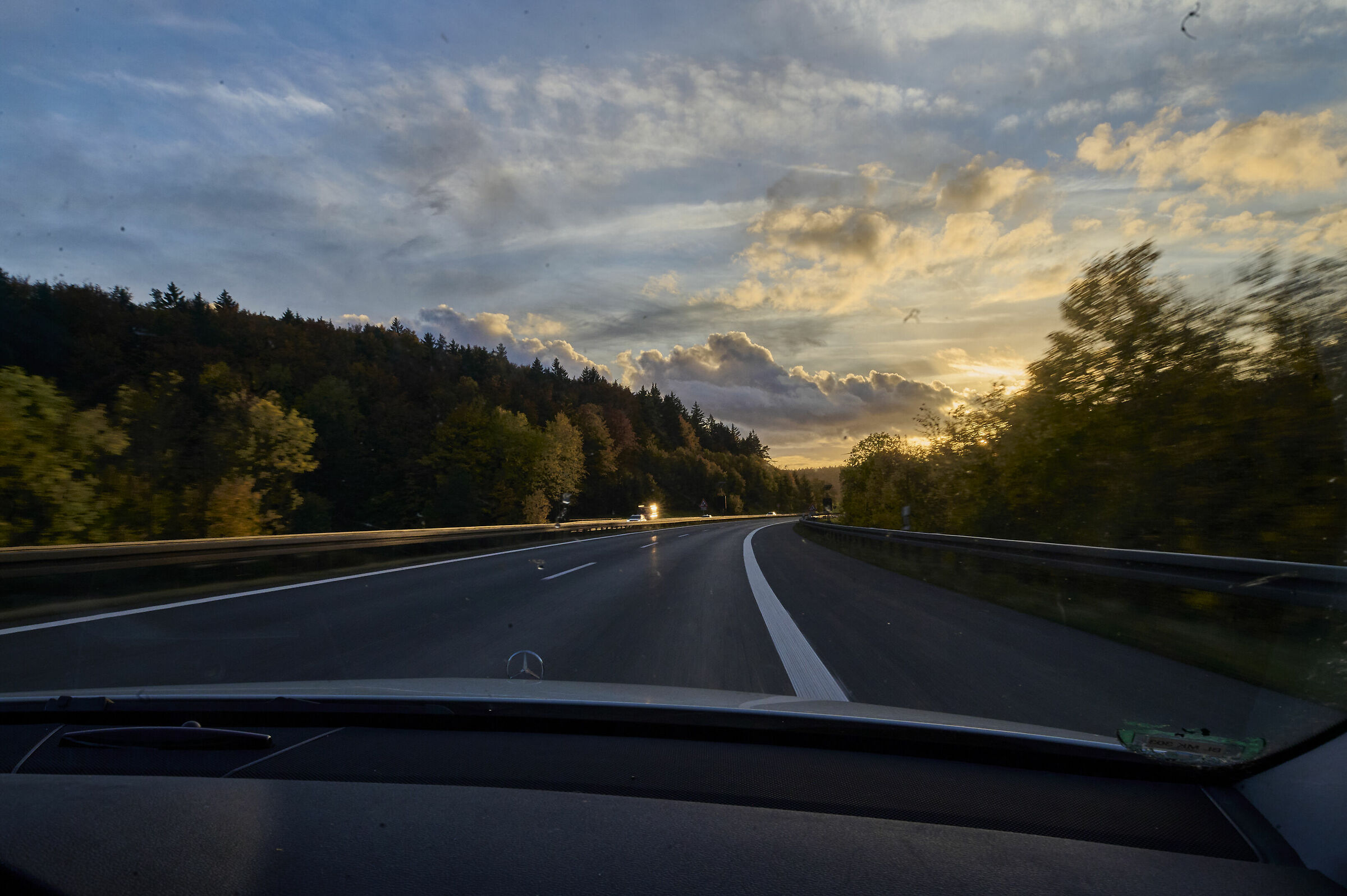 Perché sono seduto in macchina con questa luce?