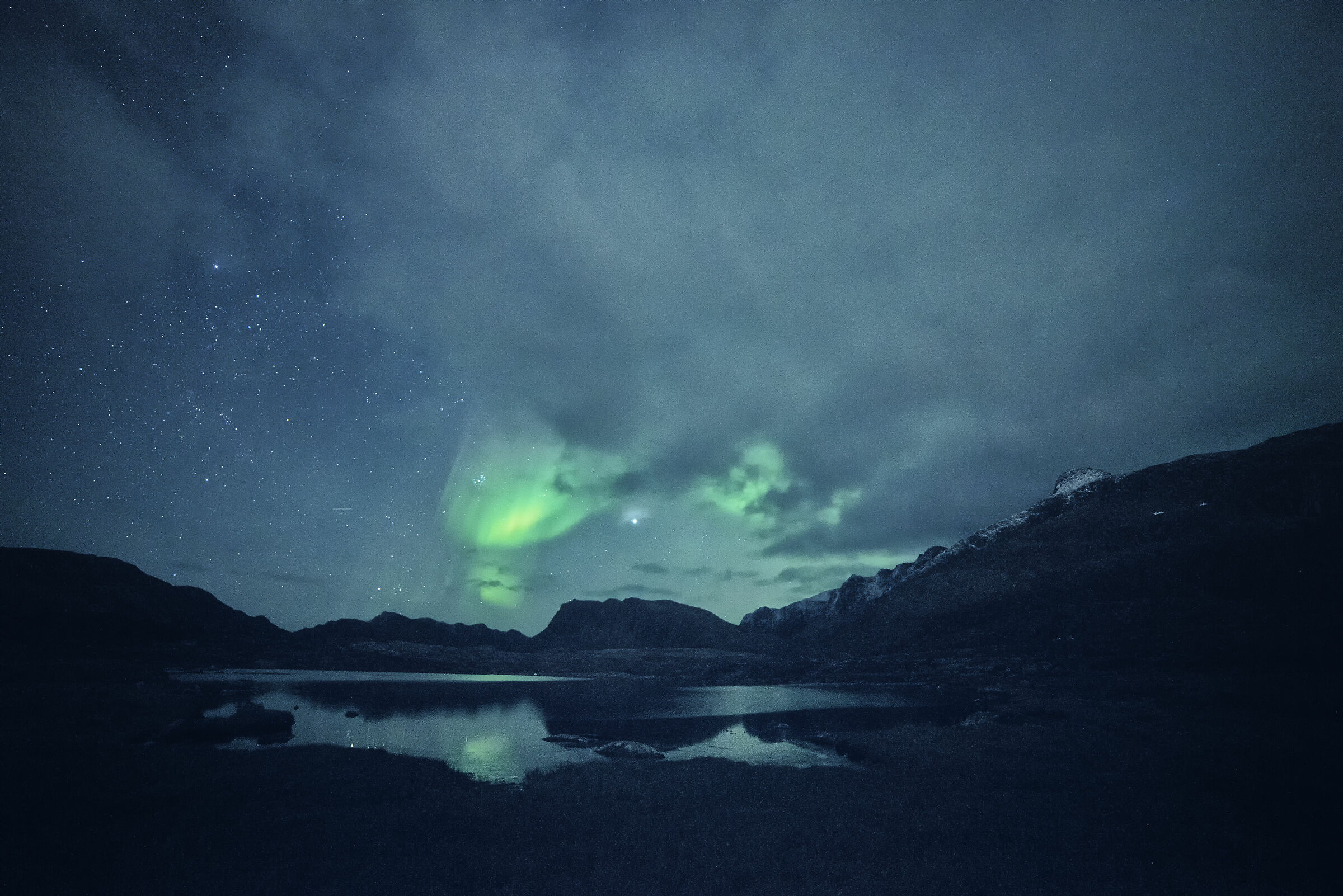 Aurora in Sisimiut, Greenland