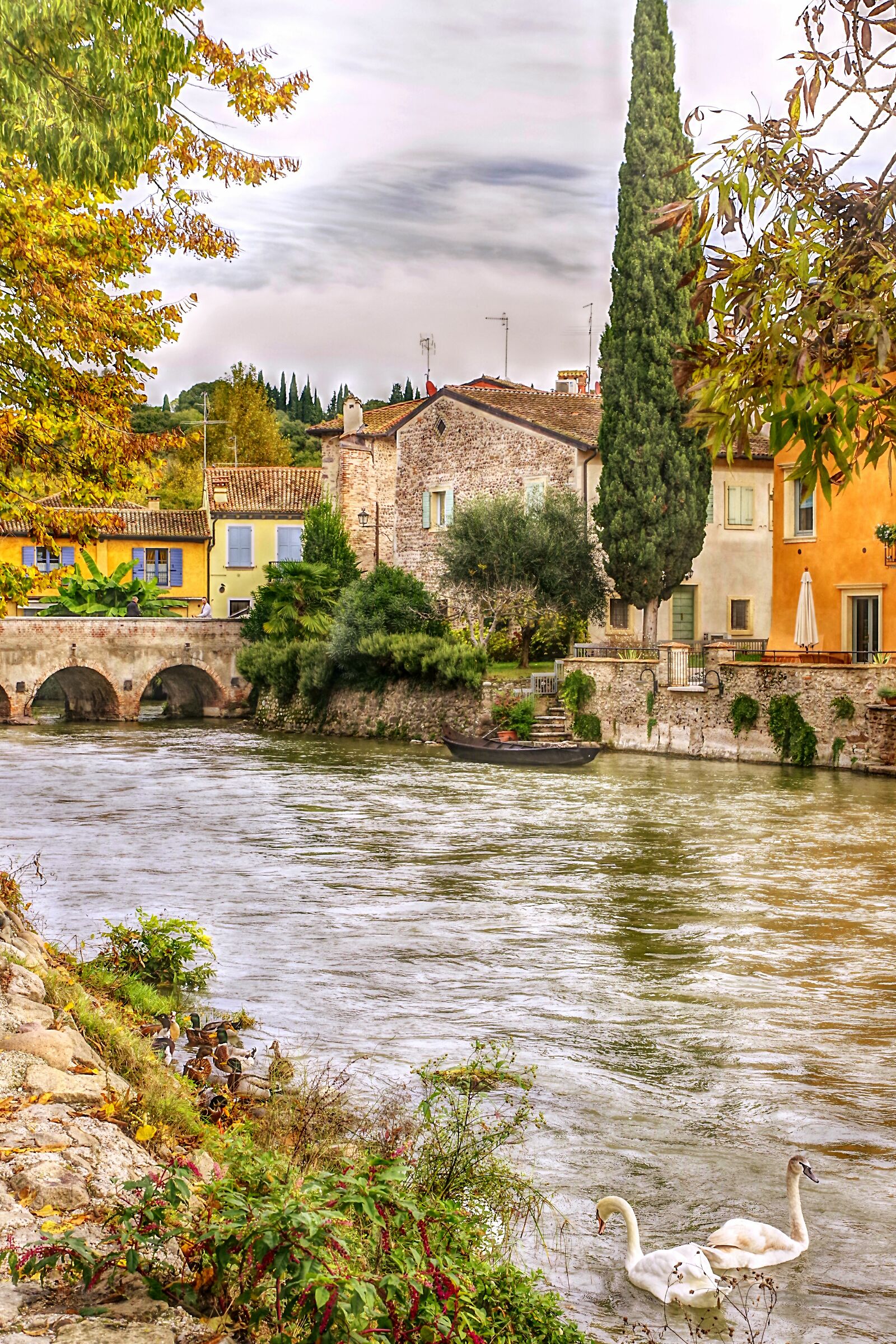 The Mincio in Borghetto