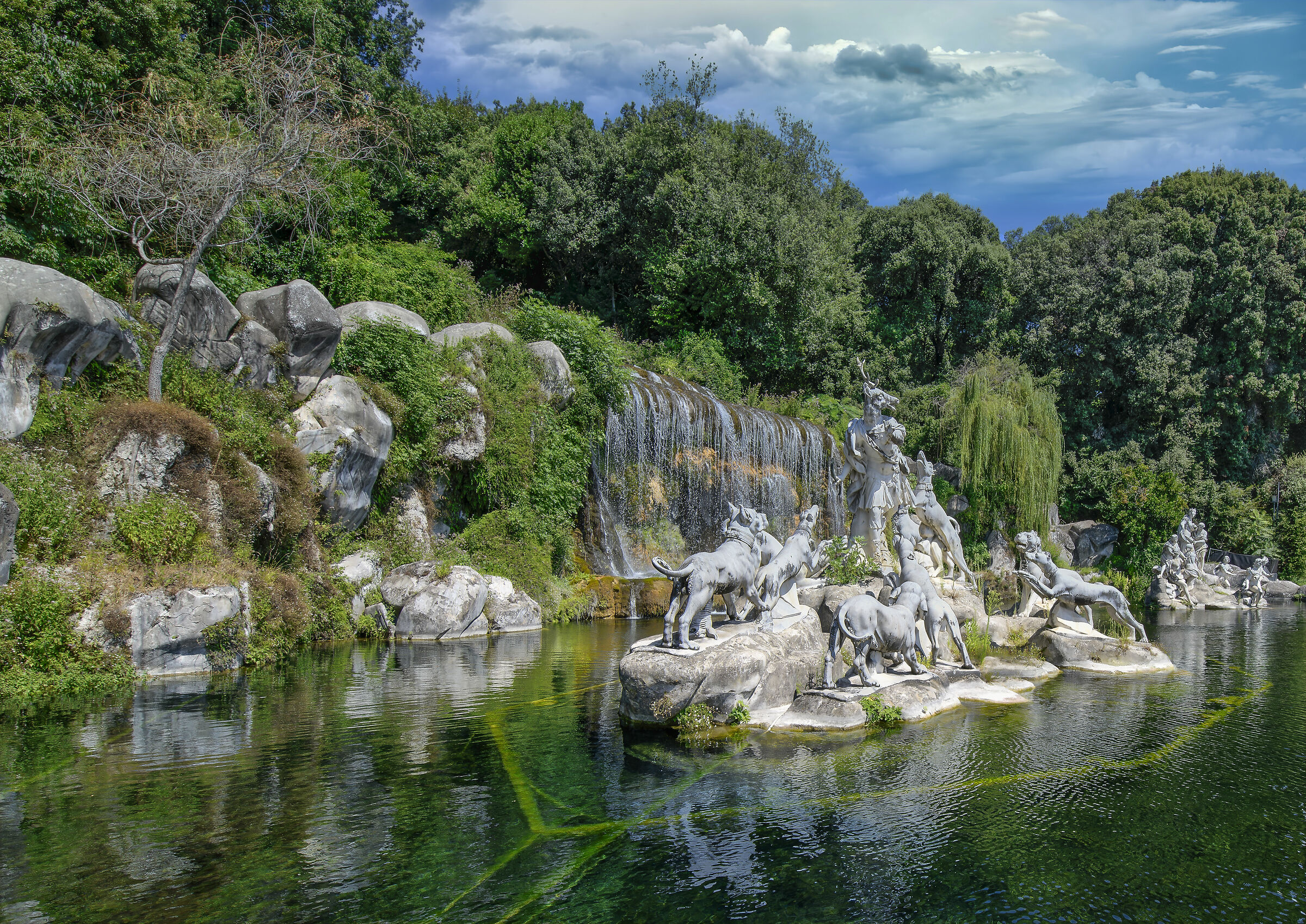 La fontana del Parco della Reggia