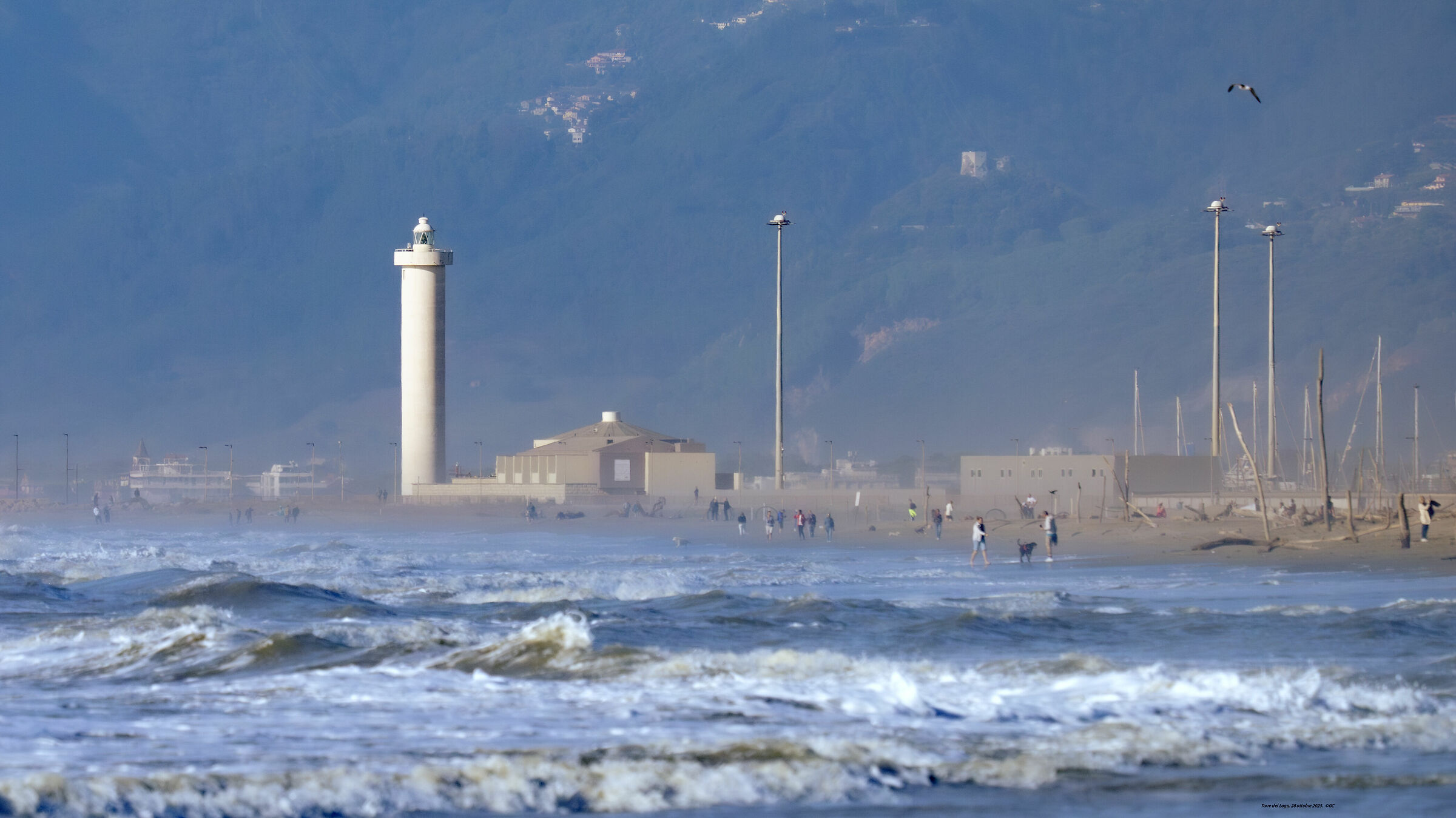 Paesaggio da Torre del Lago