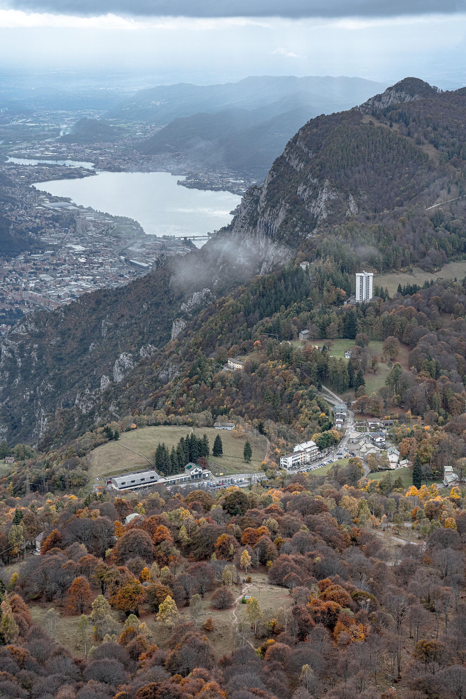 Piani Resinelli from the path to the Grignetta