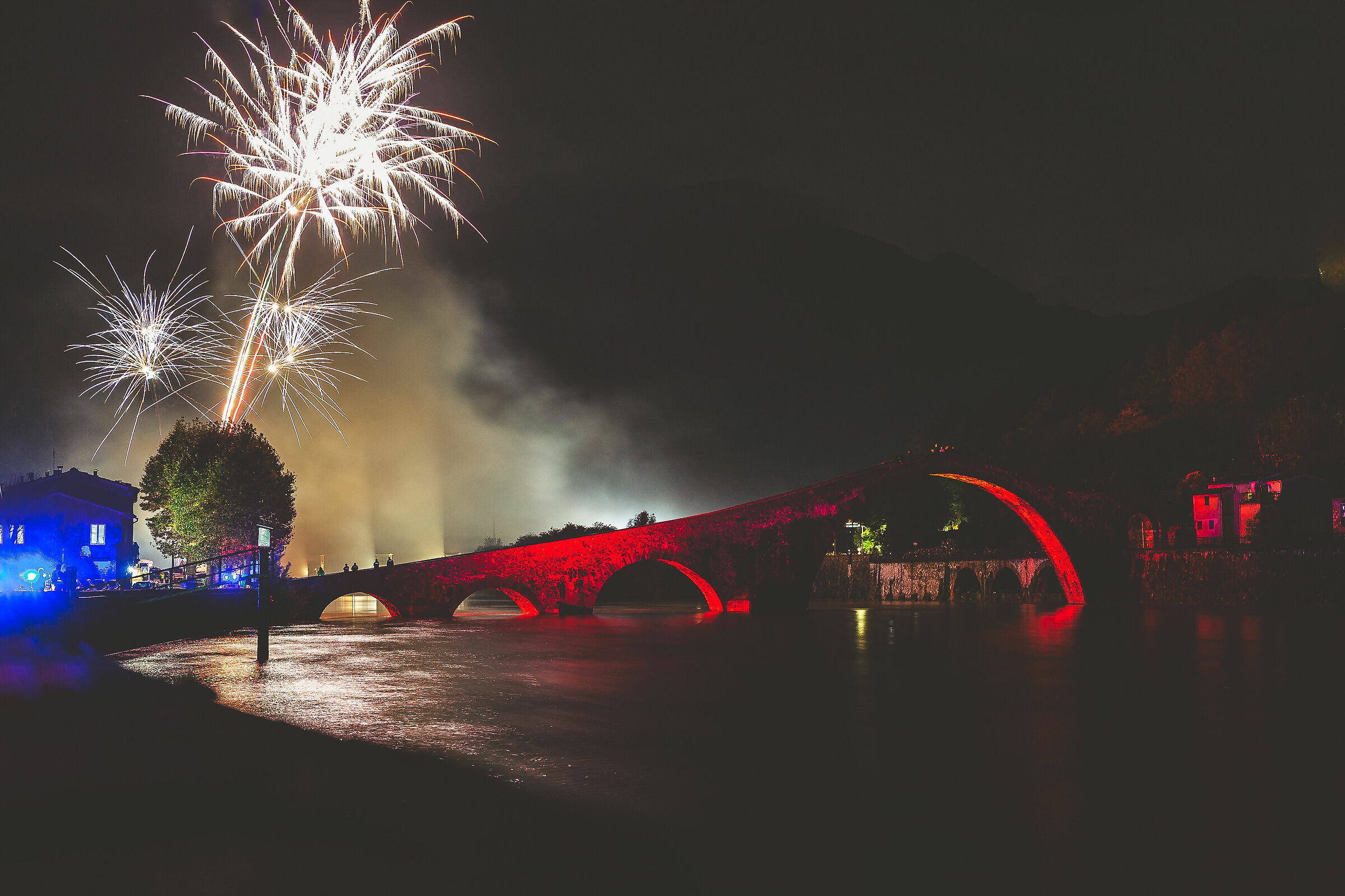 Fuochi d'artificio - Ponte del Diavolo