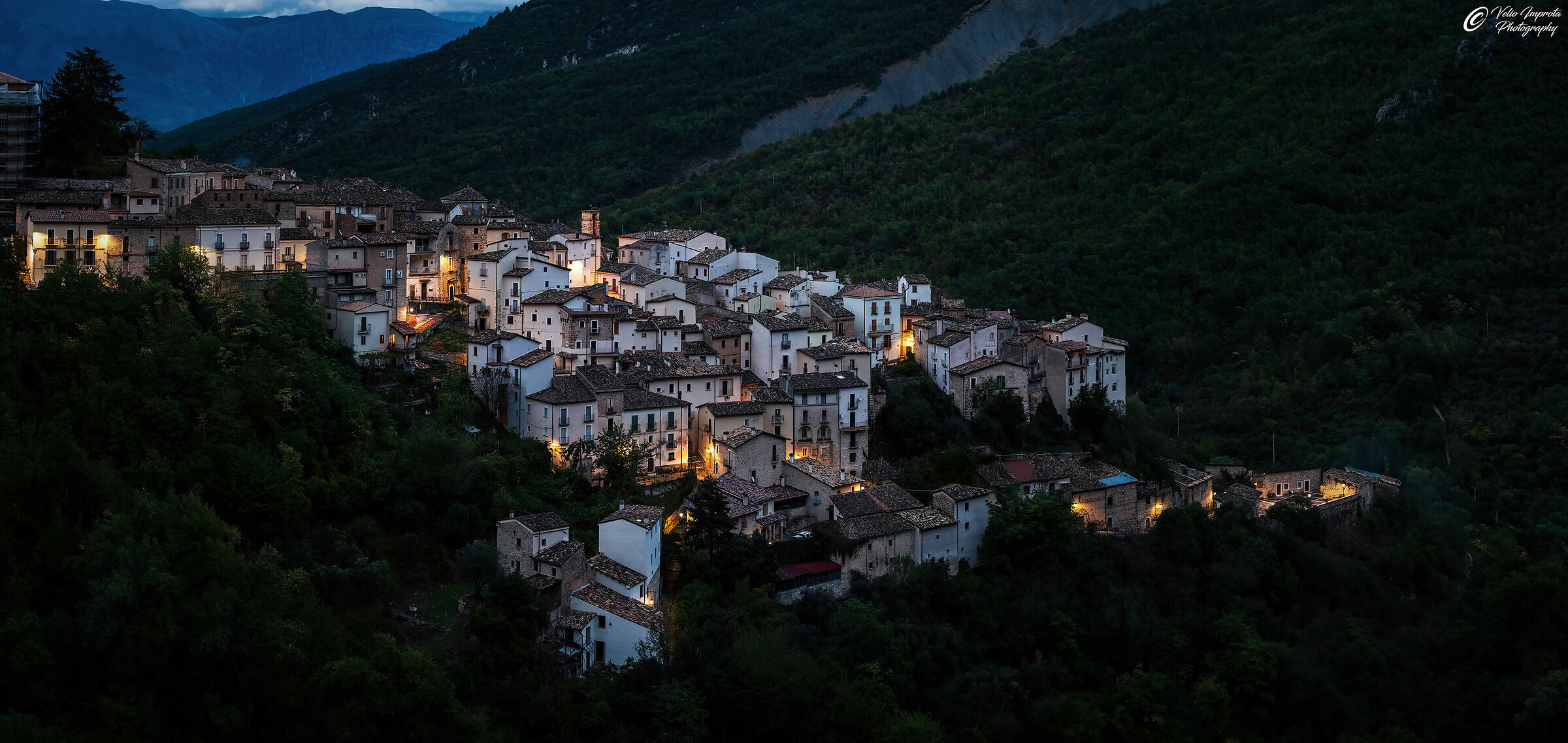 Anversa dopo tramonto