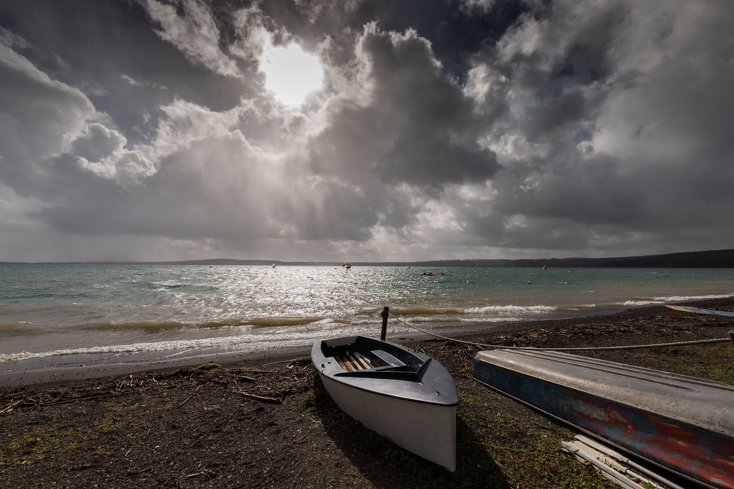 strong wind in Trevignano Romano