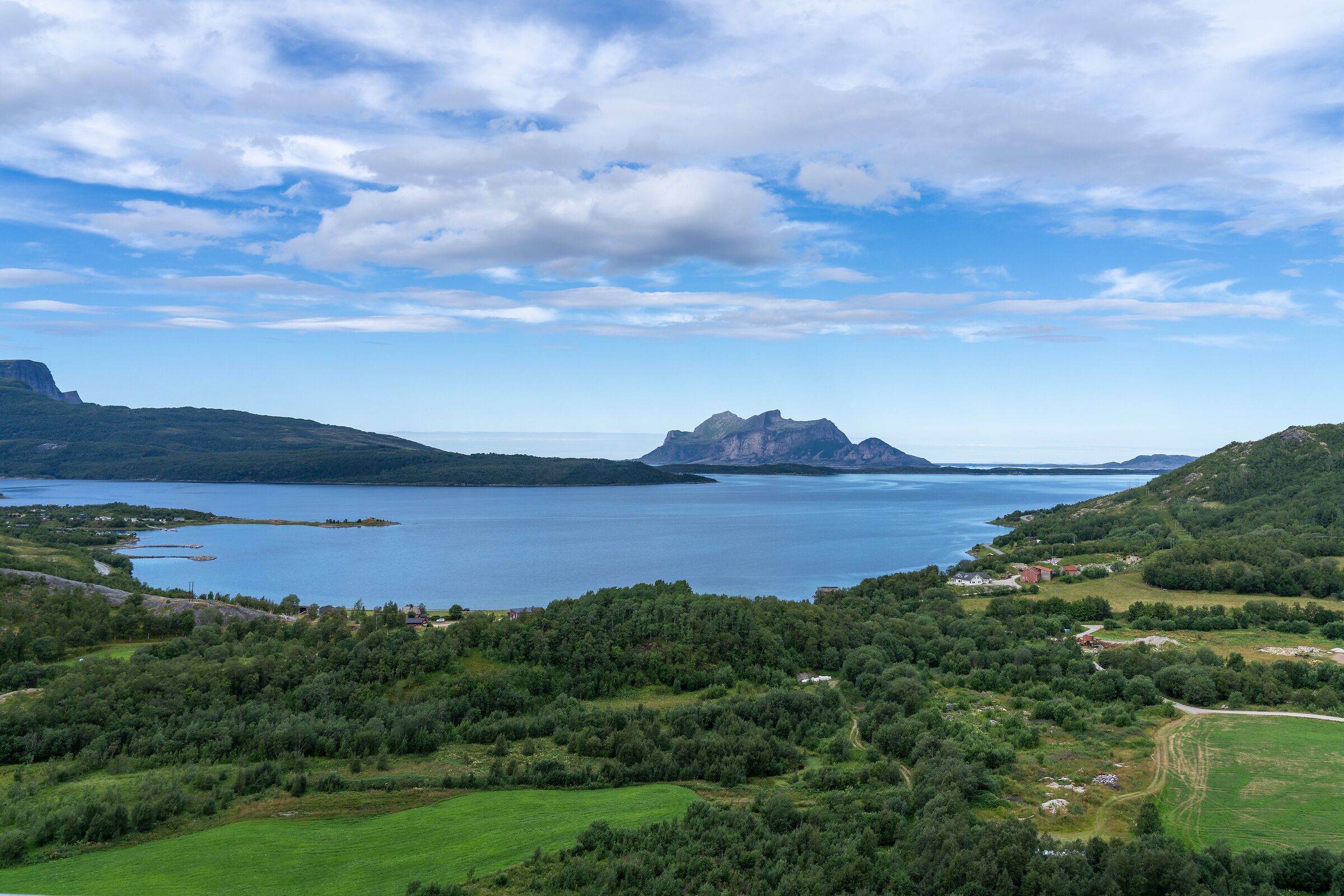 The coast towards Mosjoen