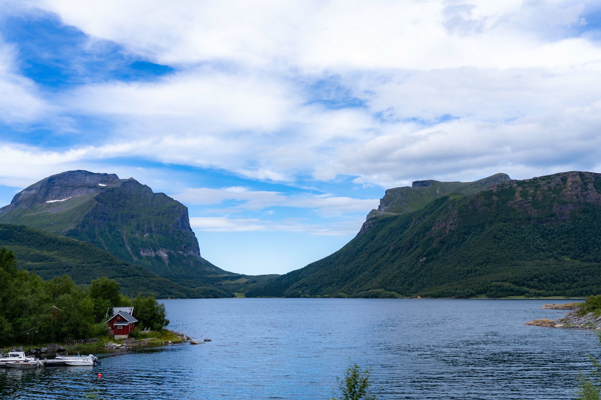 The coast towards Mosjoen