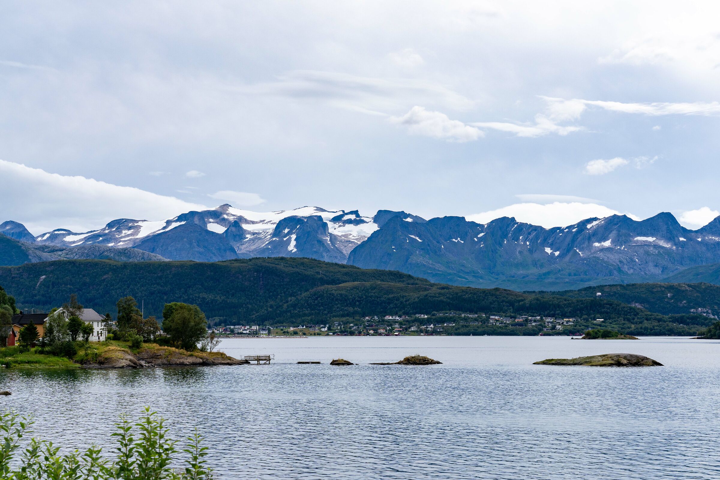 The coast towards Mosjoen