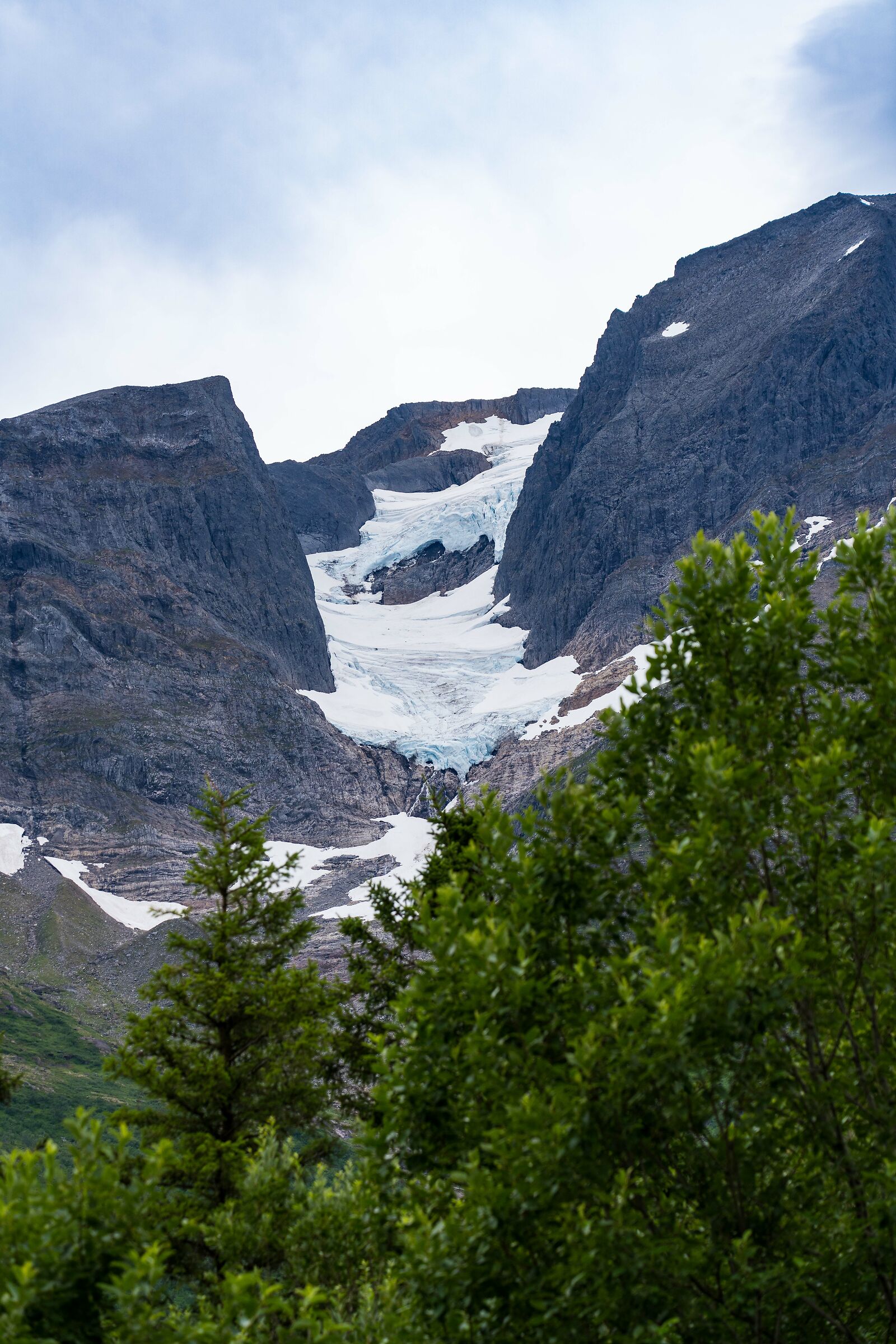 Ghiacciai sul mare tra Bodo e Mosjoen
