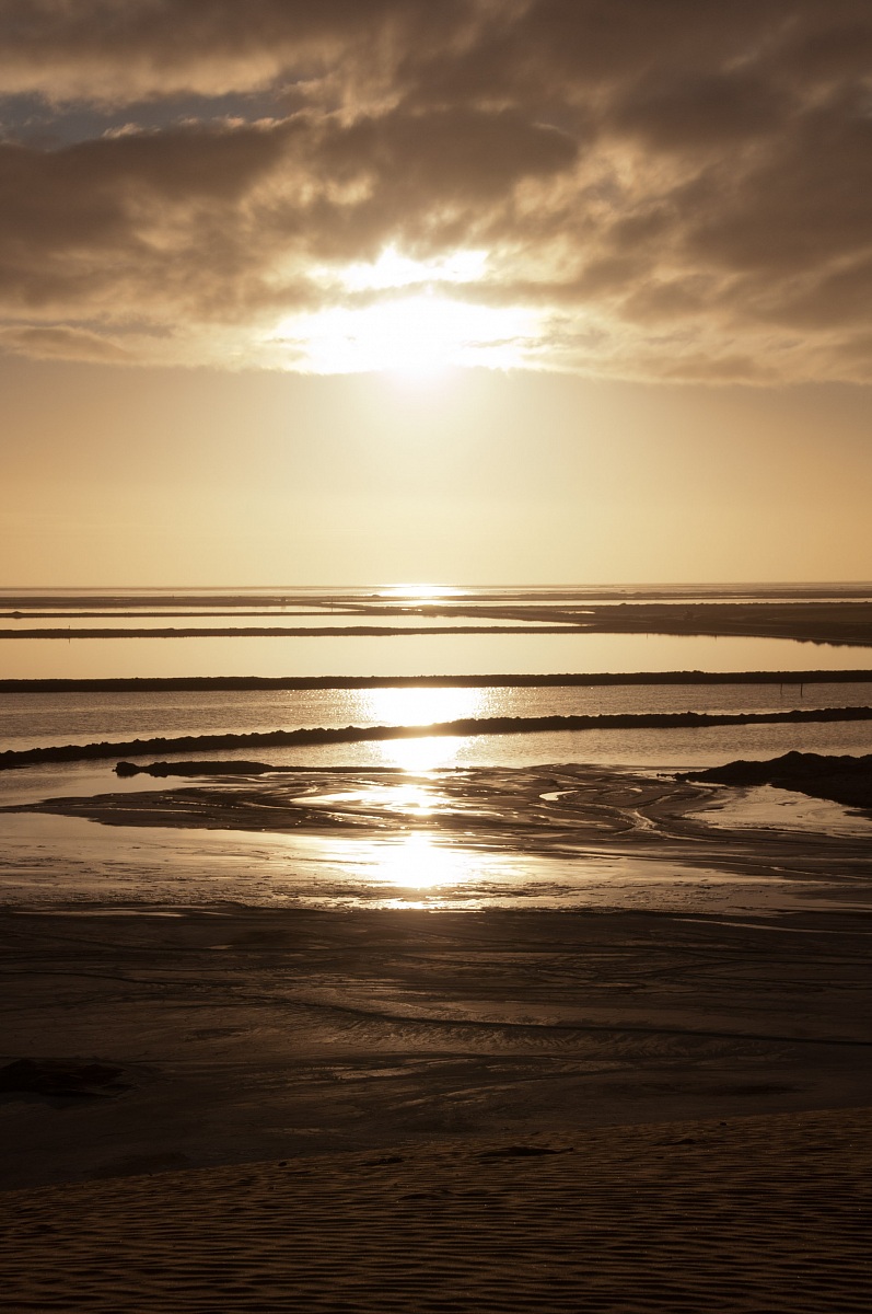 Tramonto in salina