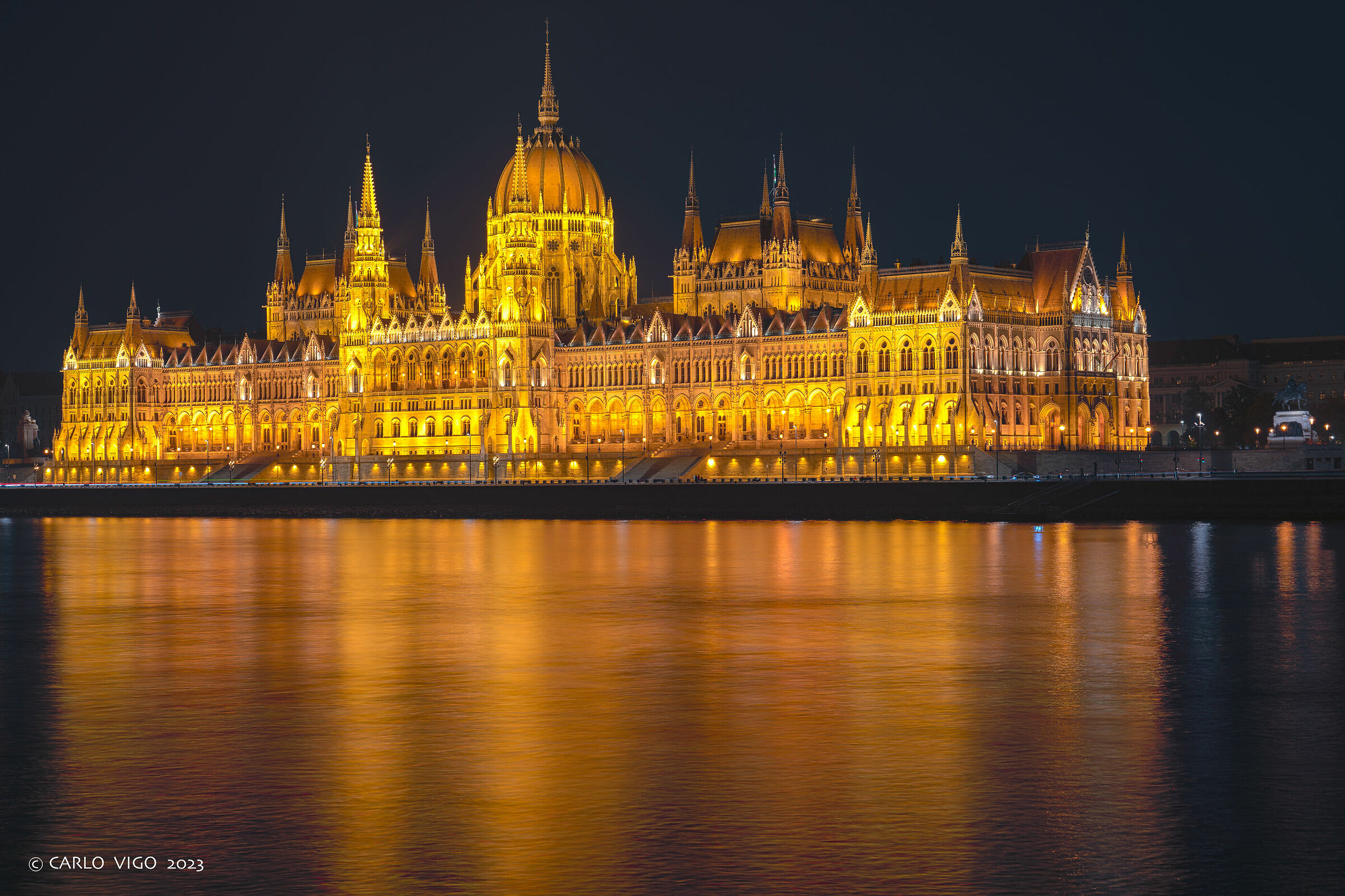 Budapest at night