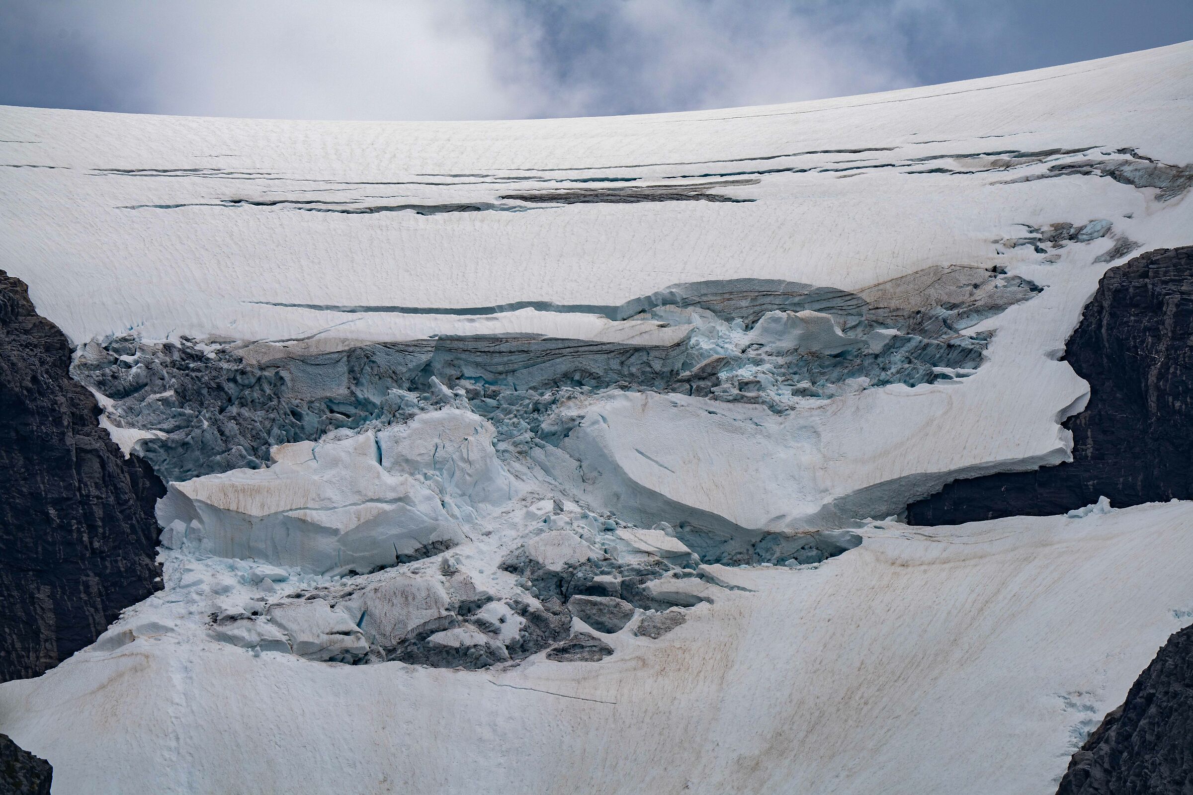Ghiacciai sul mare tra Bodo e Mosjoen
