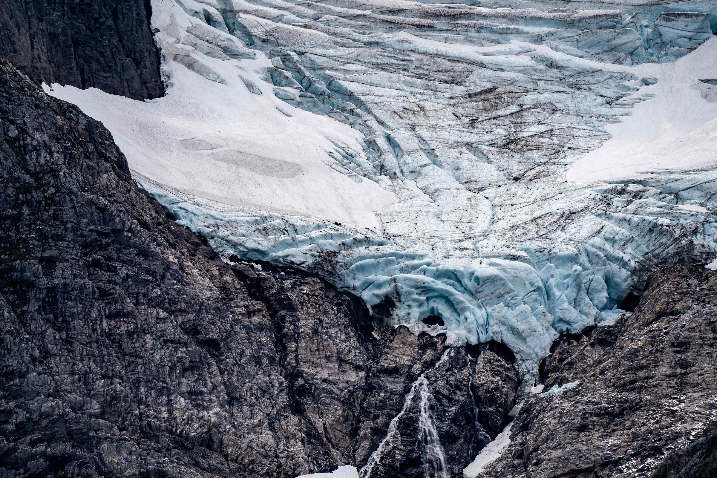 Ghiacciai sul mare tra Bodo e Mosjoen