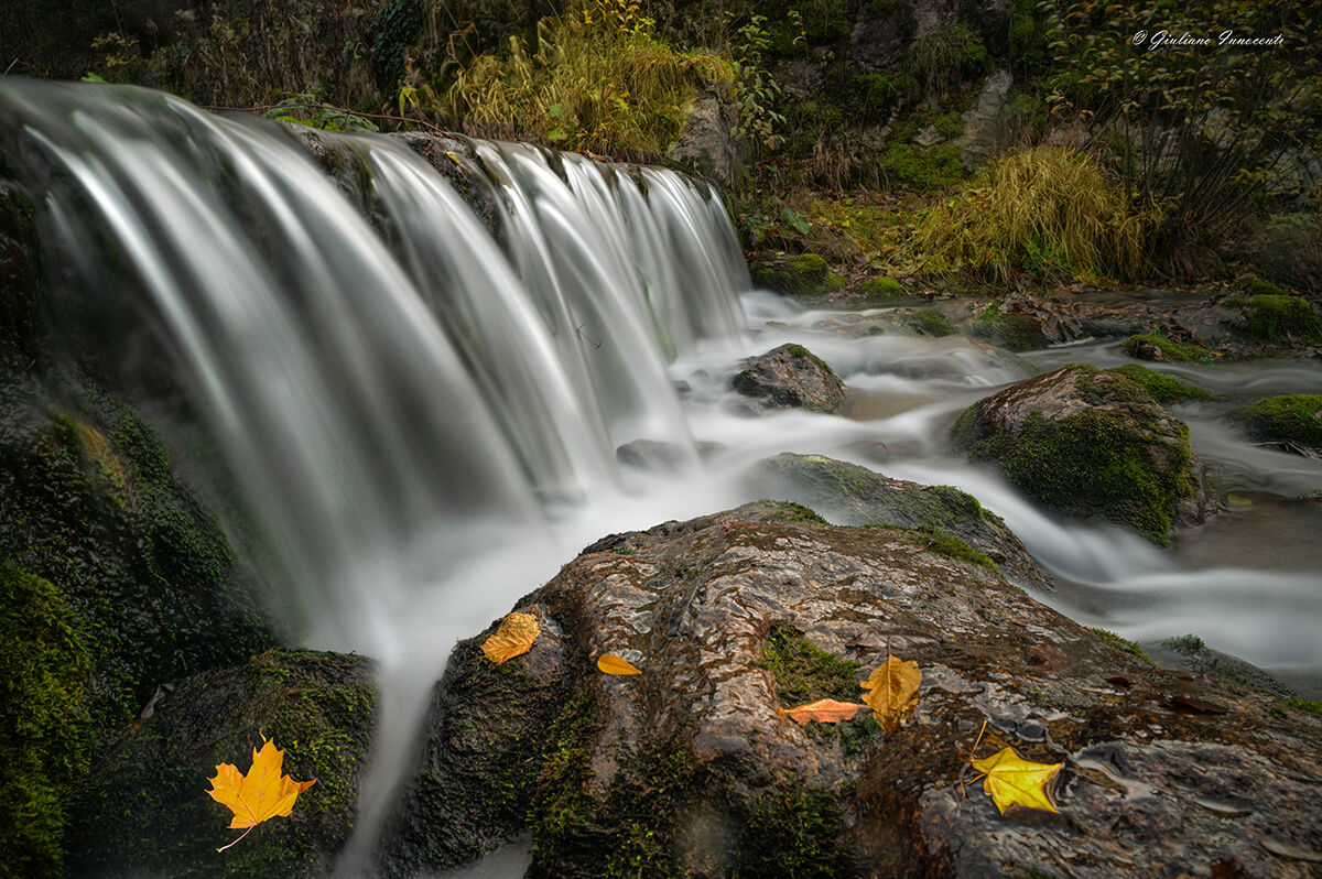 Just the sound of running water