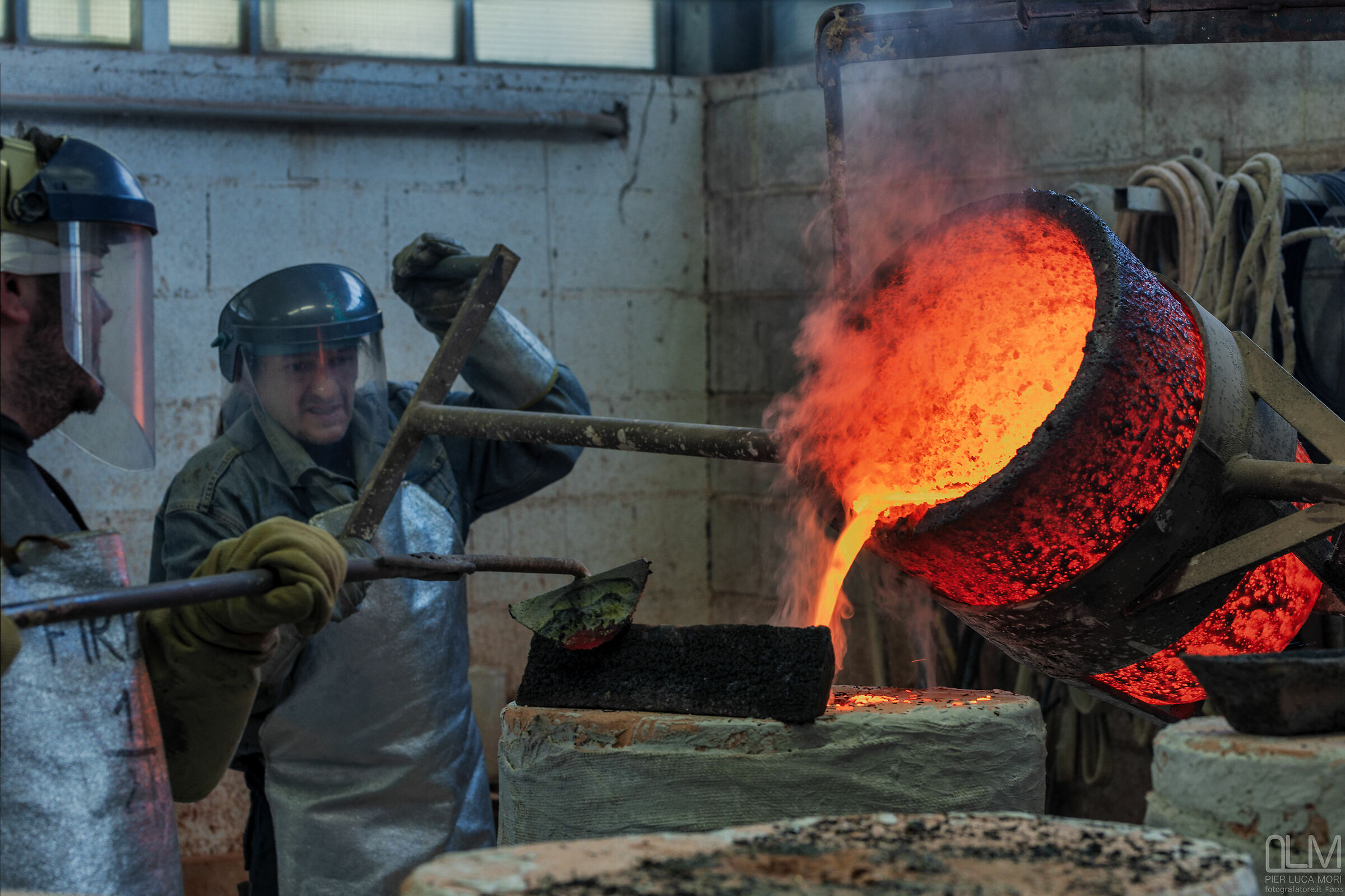 La colata del bronzo