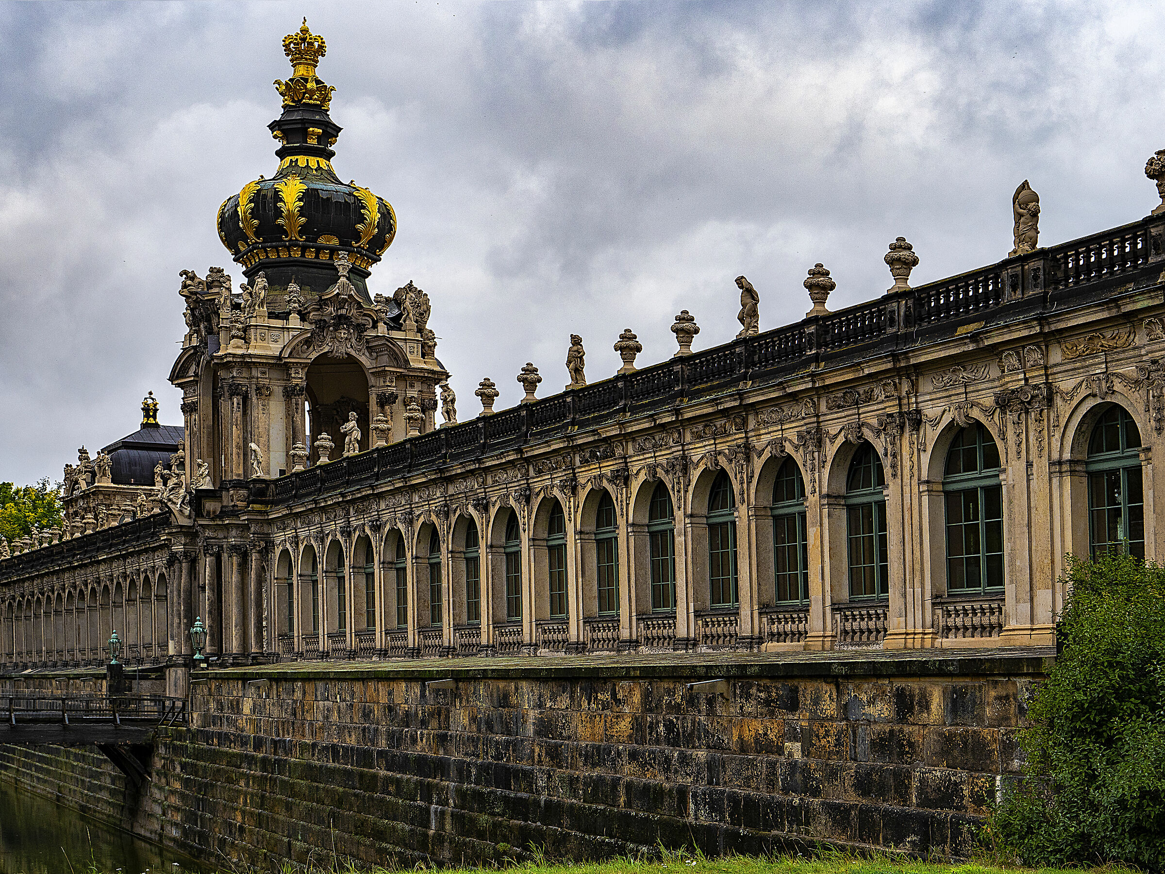 Fiancata esterna dello Zwinger - Dresda