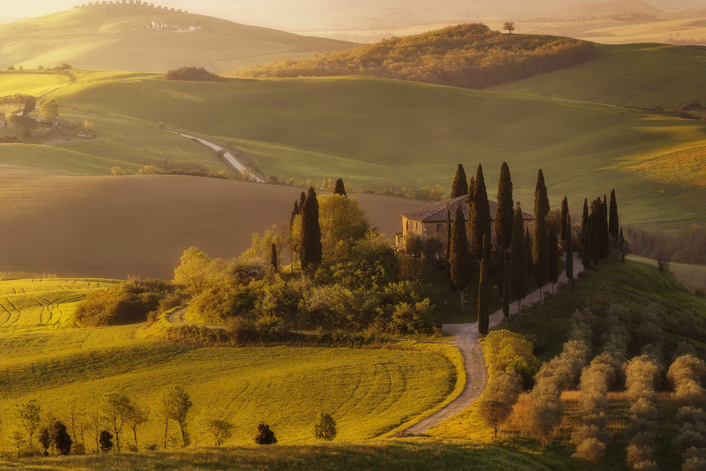 Sunrise in Tuscany