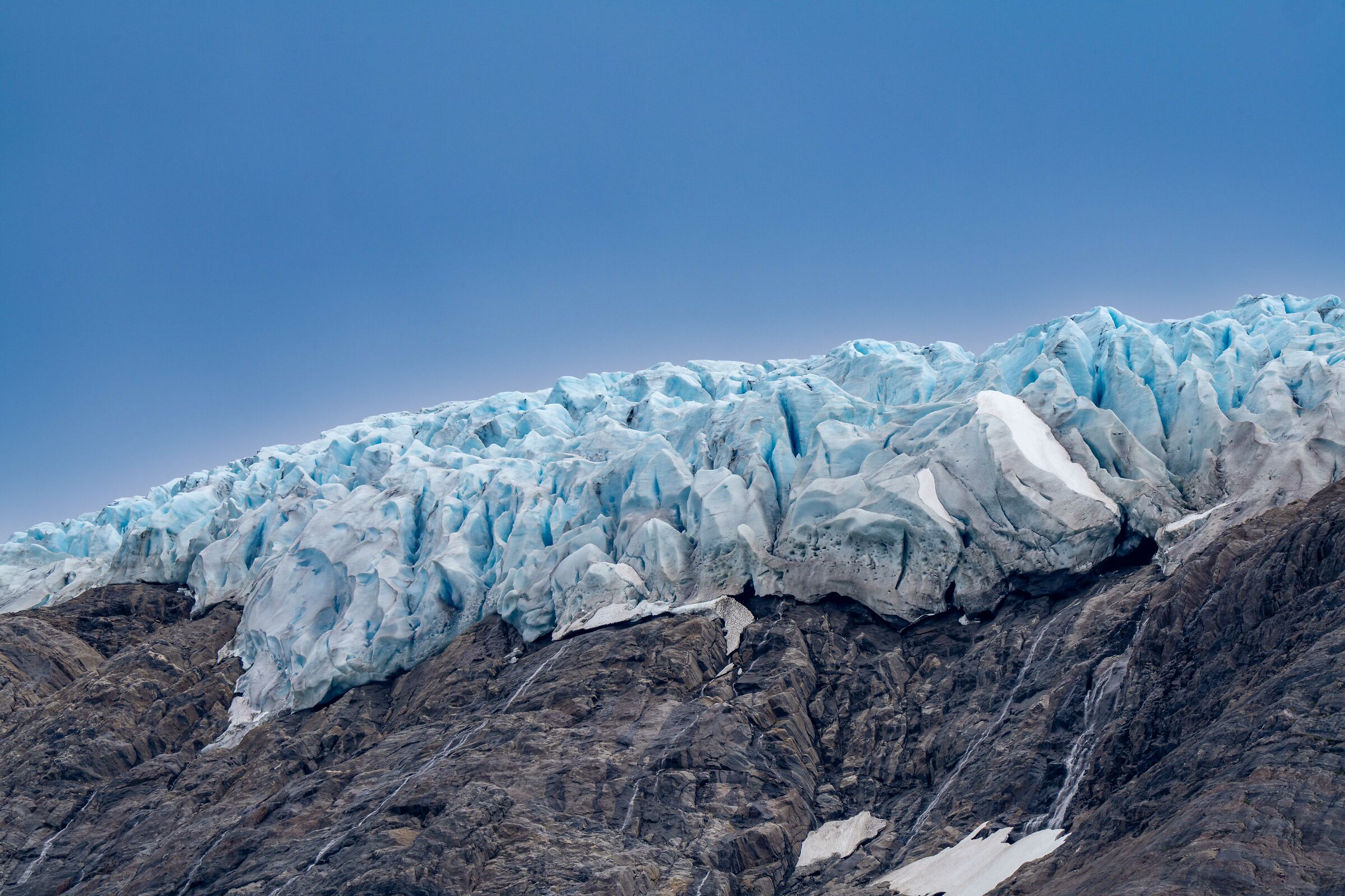 Ghiacciai sul mare tra Bodo e Mosjoen