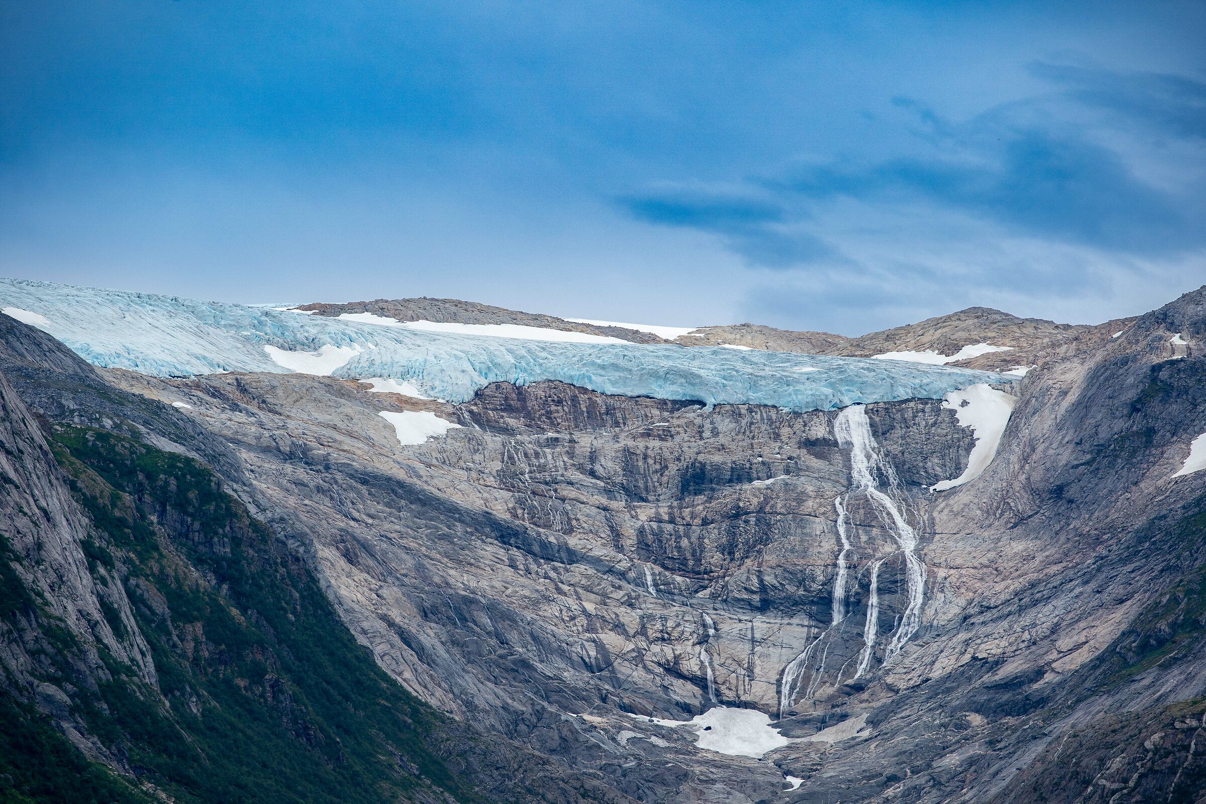 Ghiacciai sul mare tra Bodo e Mosjoen