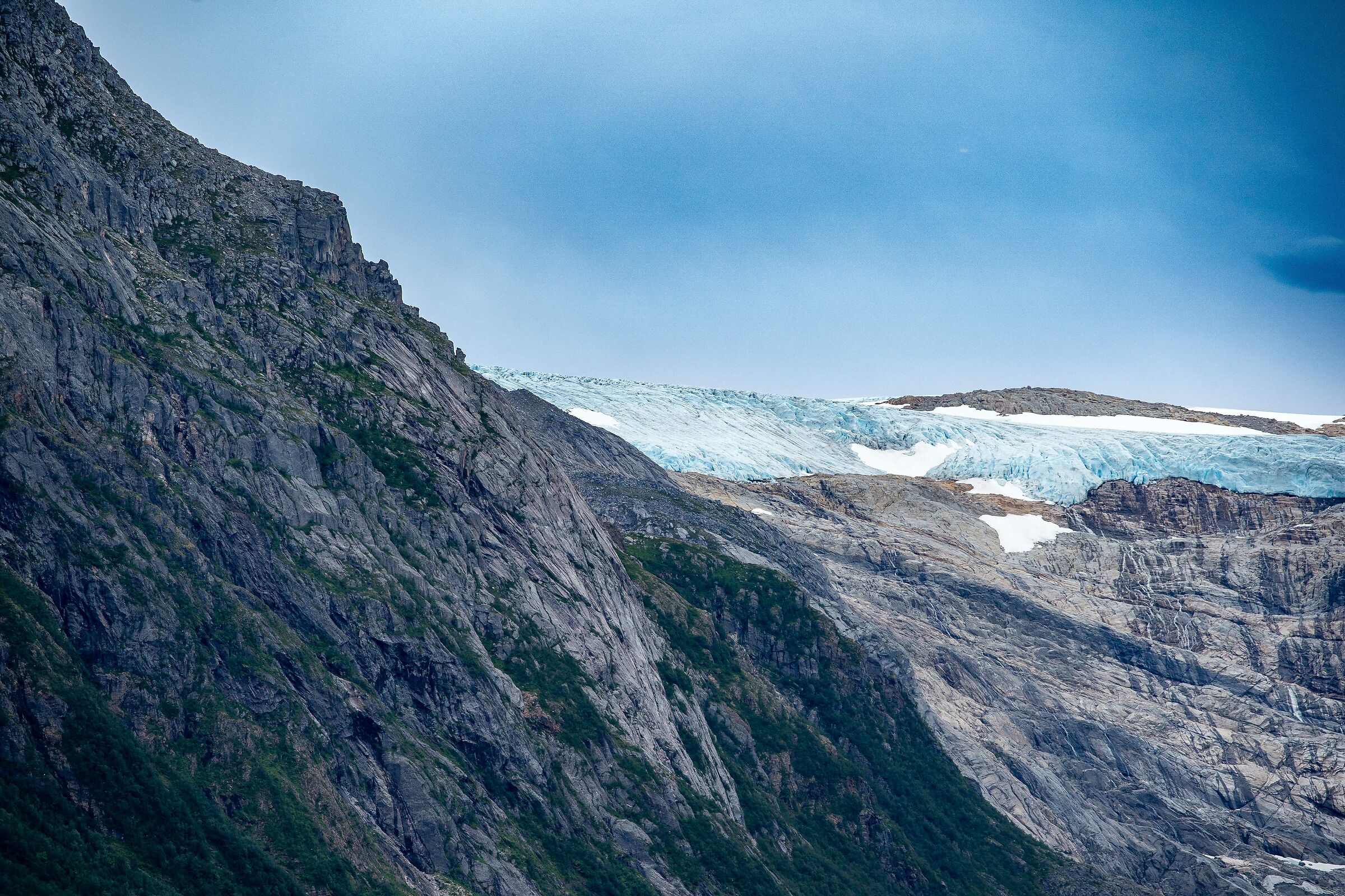 Ghiacciai sul mare tra Bodo e Mosjoen