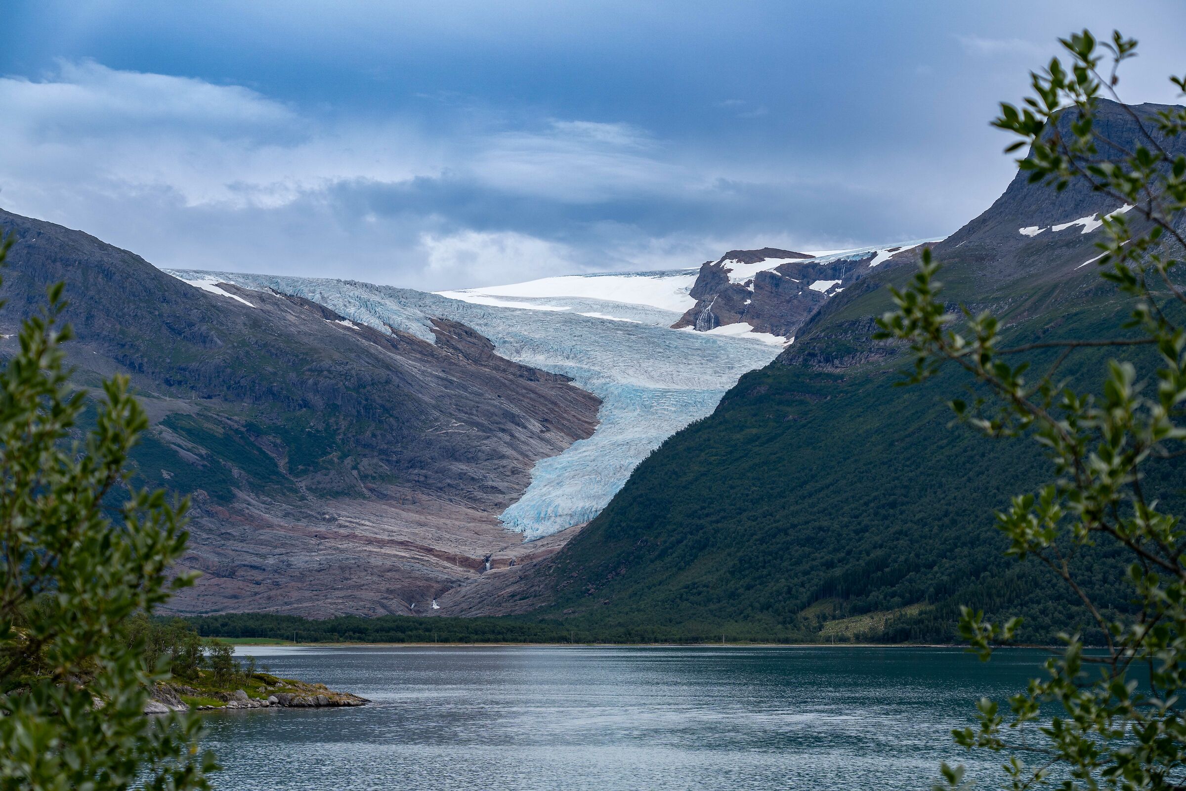 Ghiacciai sul mare tra Bodo e Mosjoen