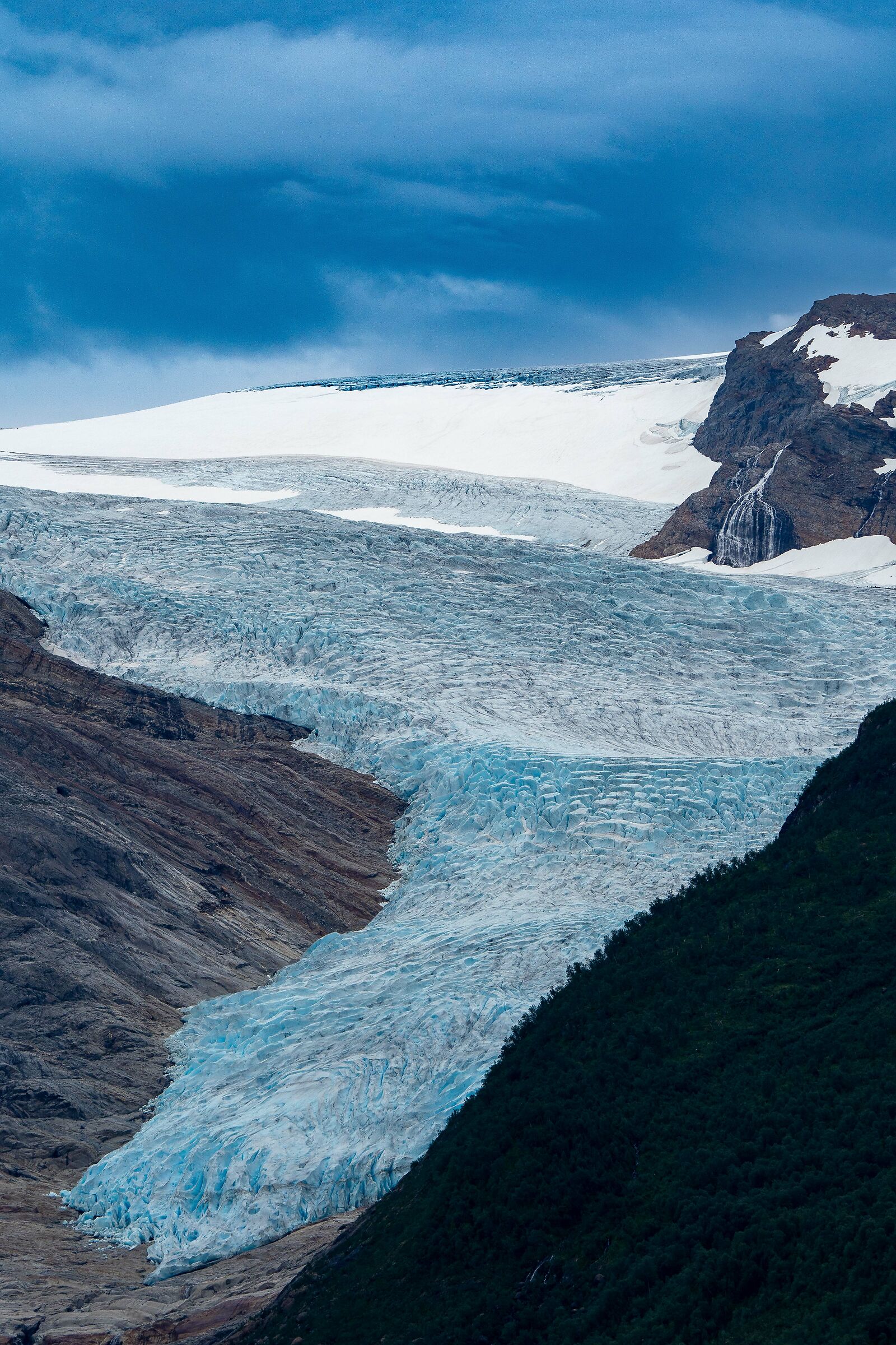 Ghiacciai sul mare tra Bodo e Mosjoen