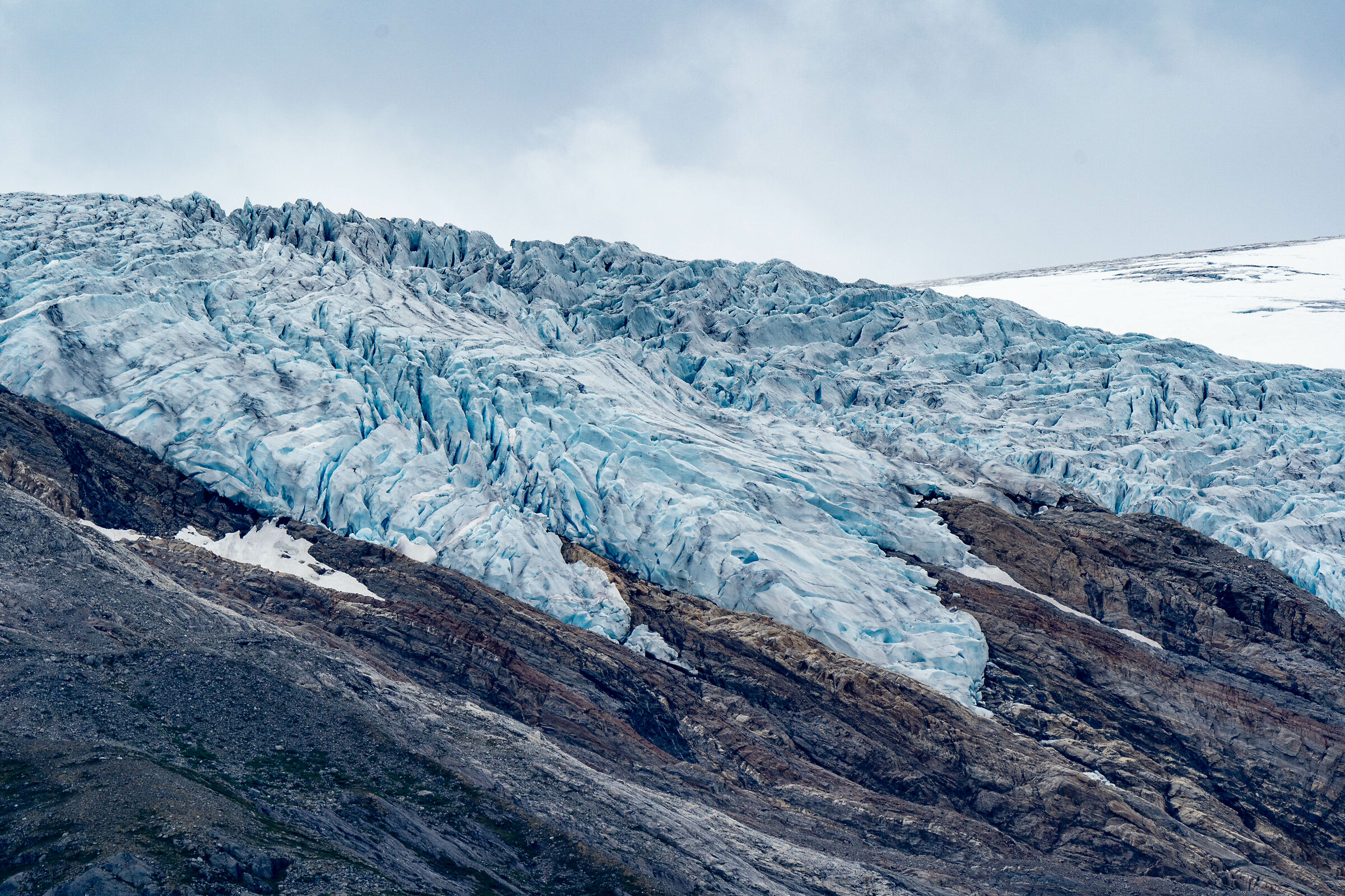 Ghiacciai sul mare tra Bodo e Mosjoen