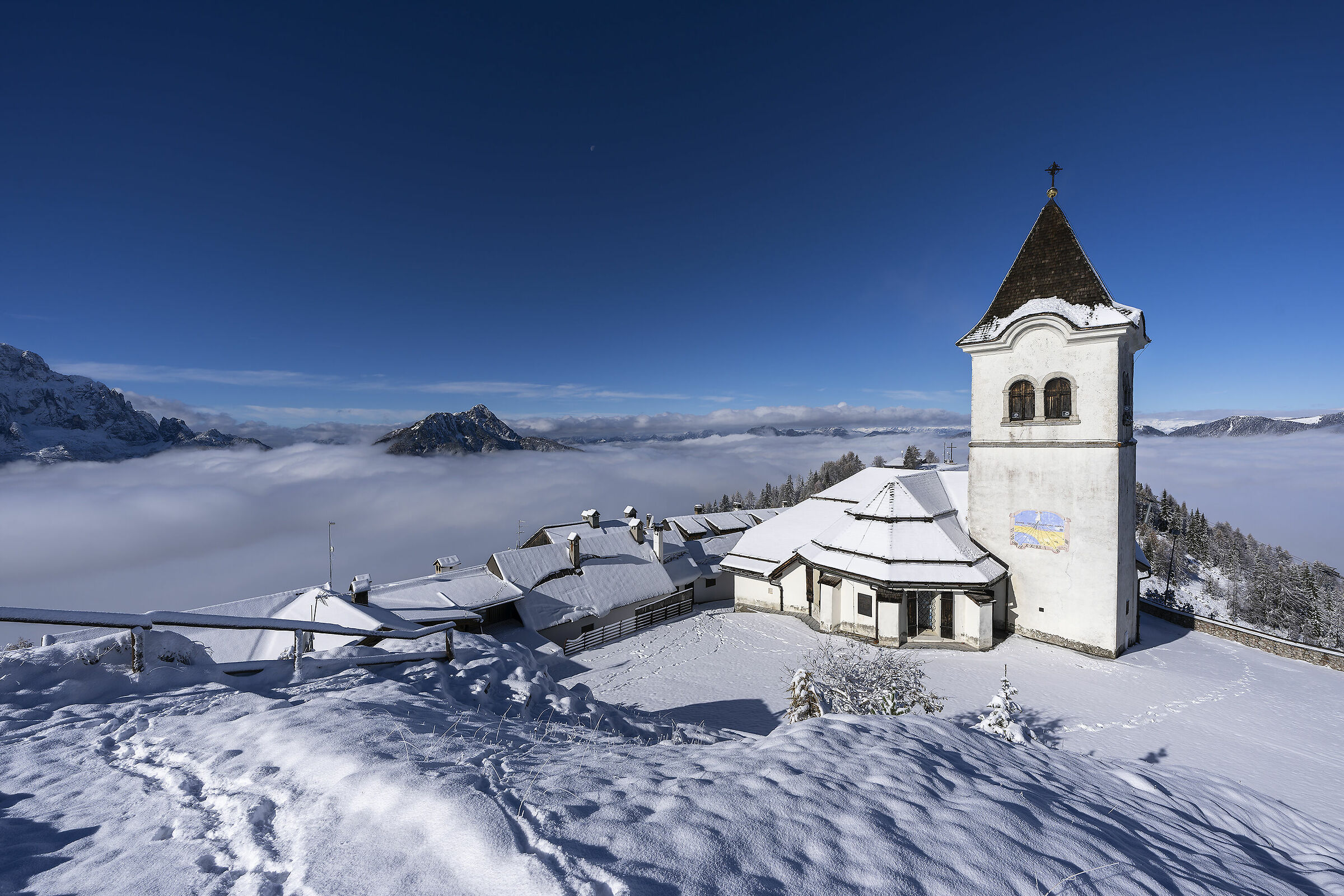 Monte Lussari dalla cima