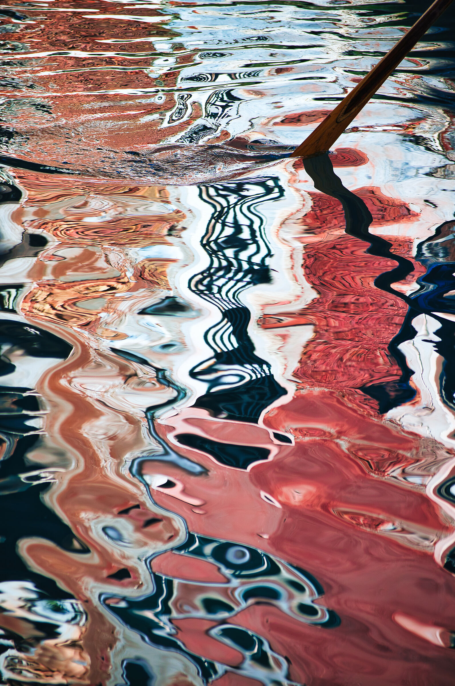 Venice as a painting by Miro'