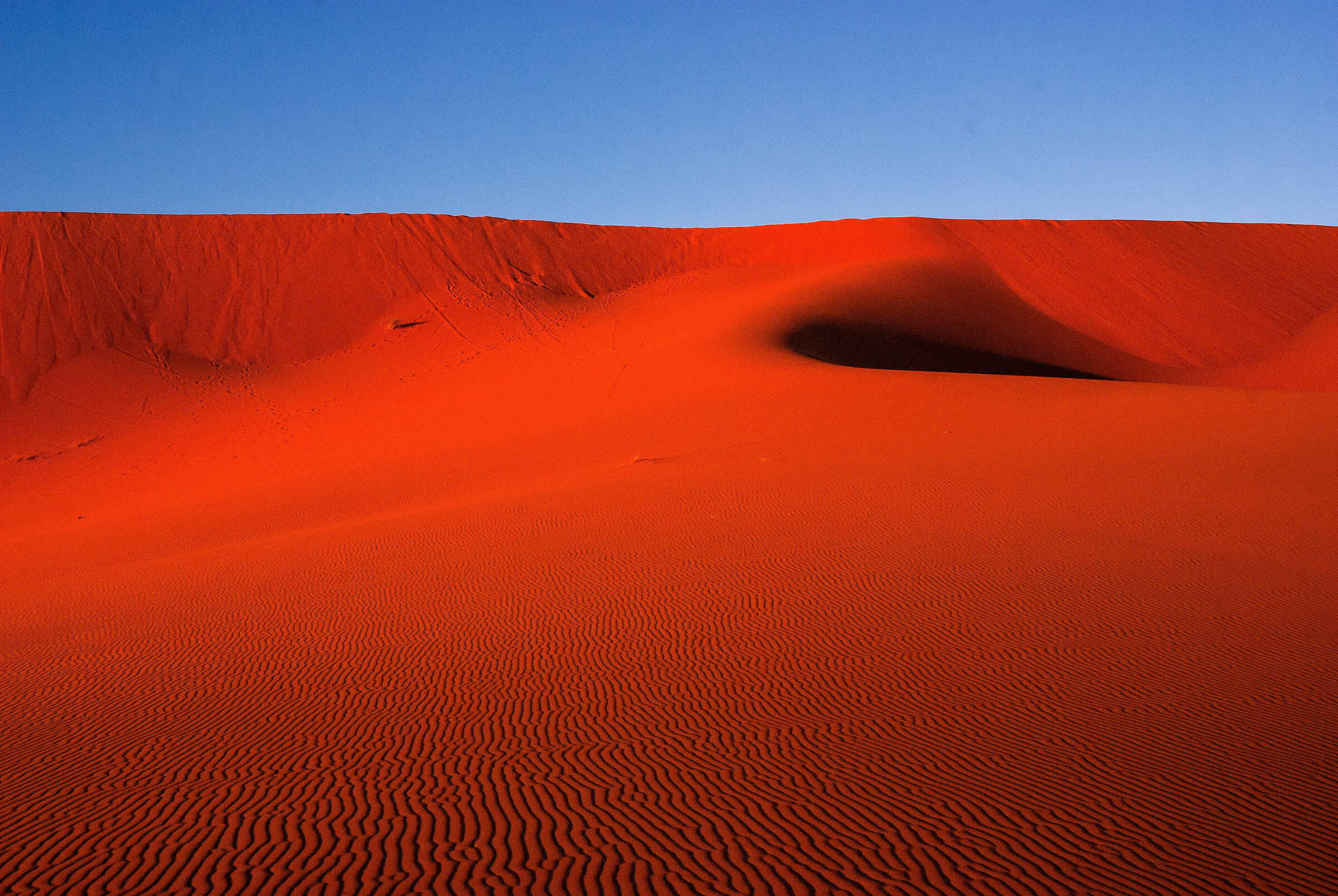 Il deserto all'alba