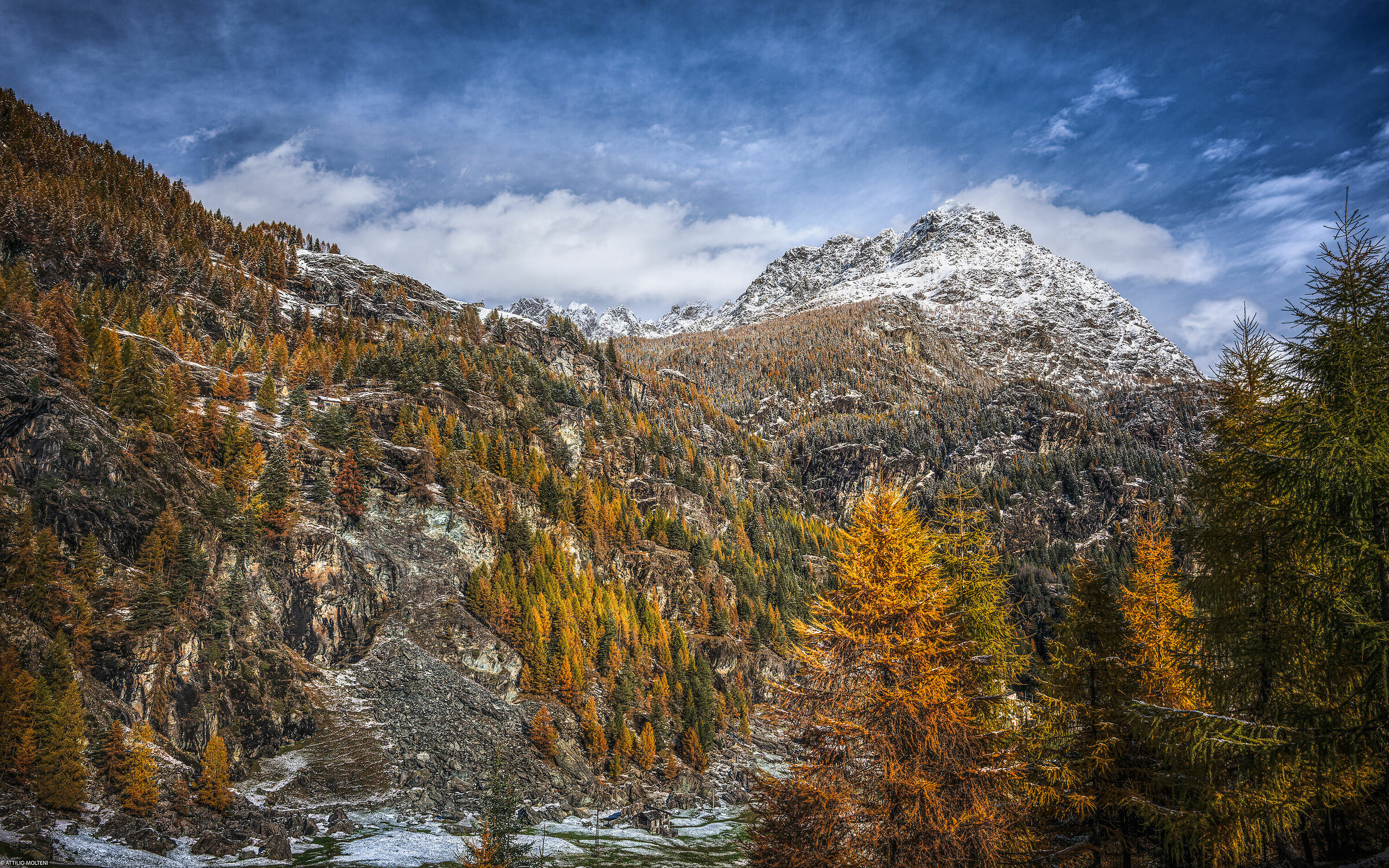 Prima neve d'autunno