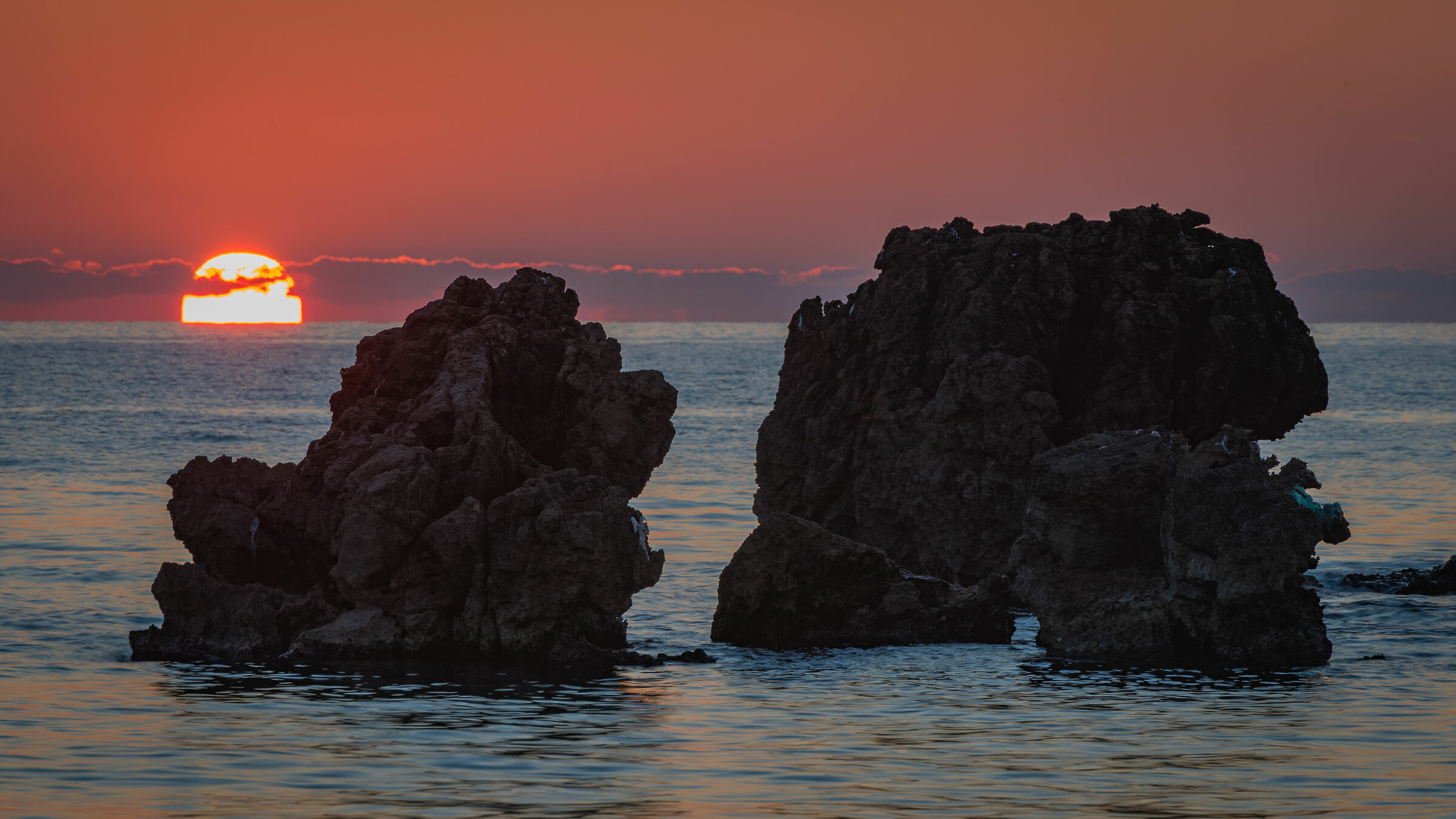 ...sunset in Gaeta...