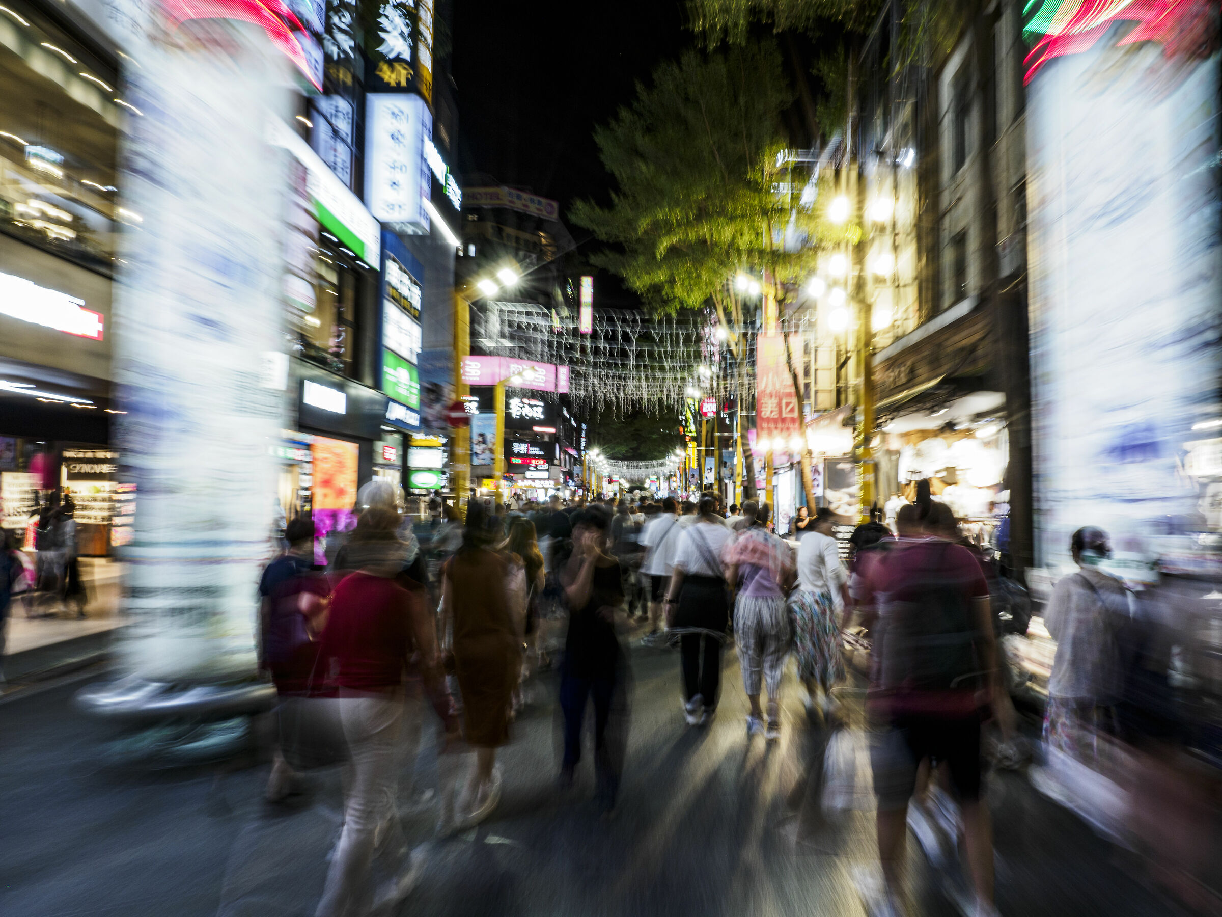 Night market, Taipei