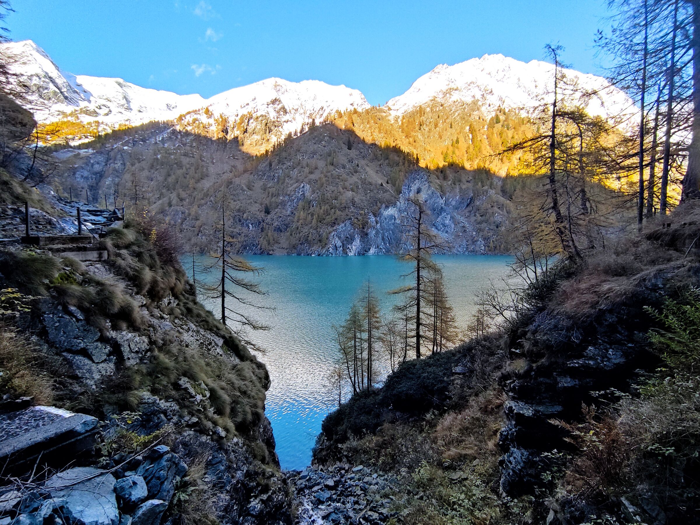Abra cadabra e piegai il lago con le mie mani!