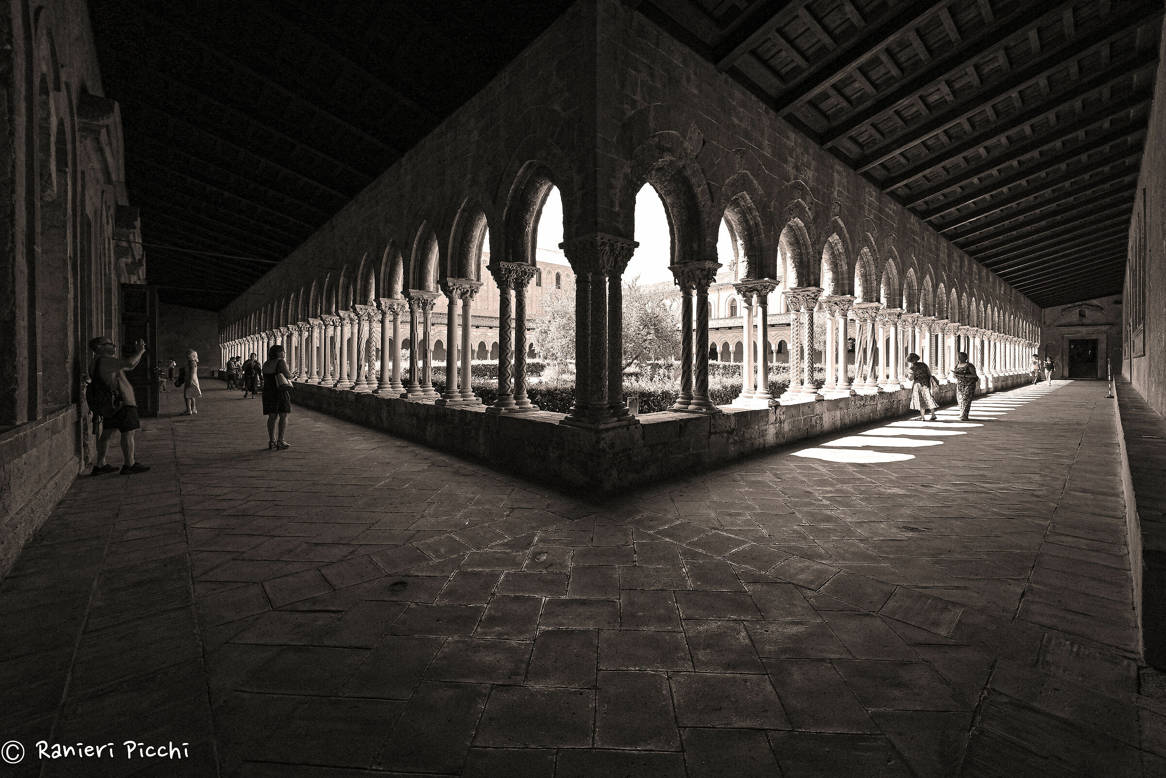 Chiostro dei Benedettini - Monreale