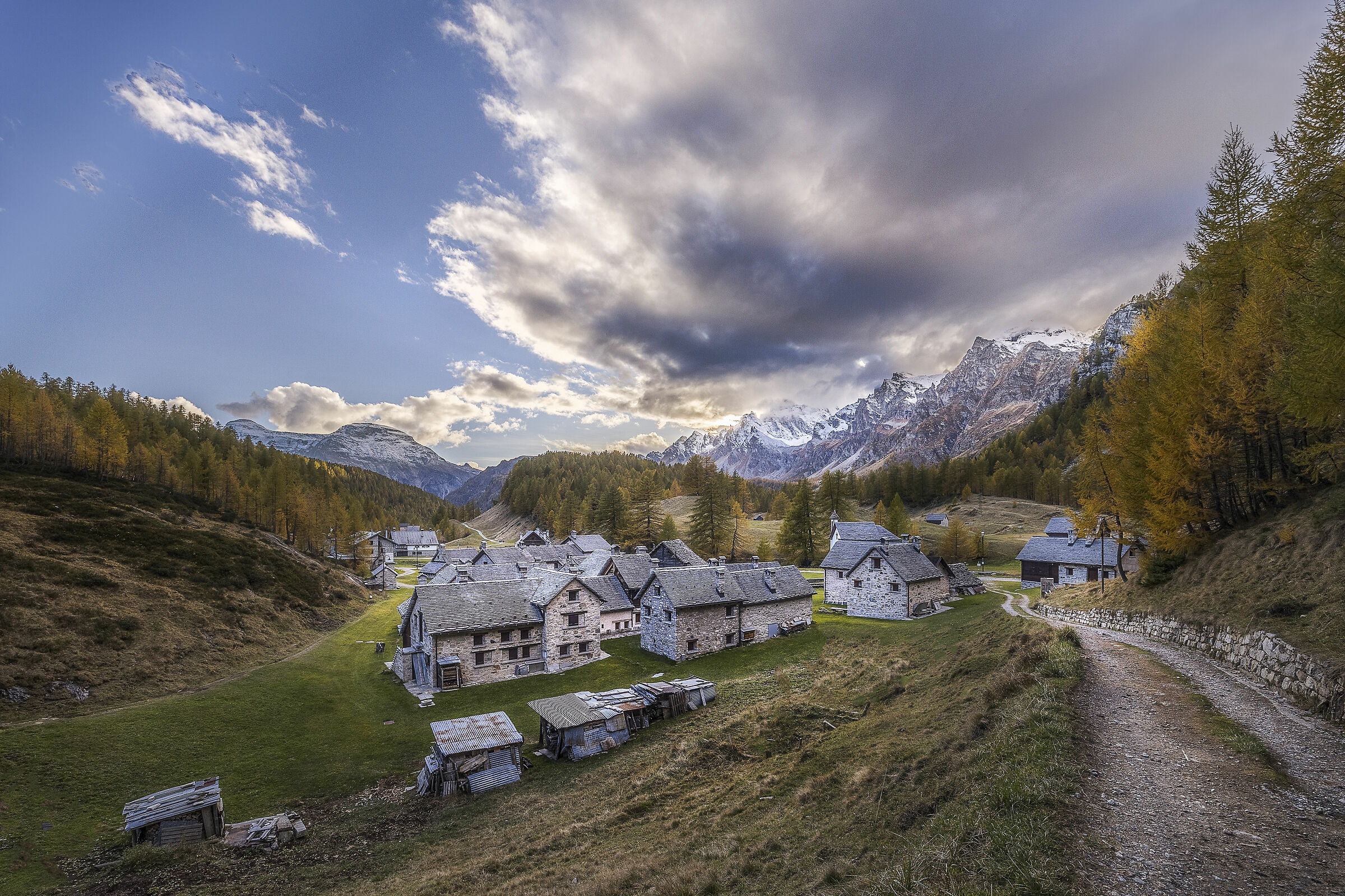 tramonto a crampiolo