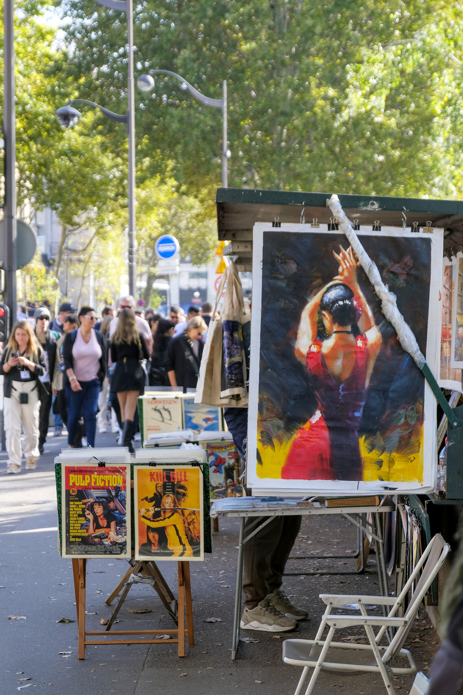 Bouquinistes a Parigi
