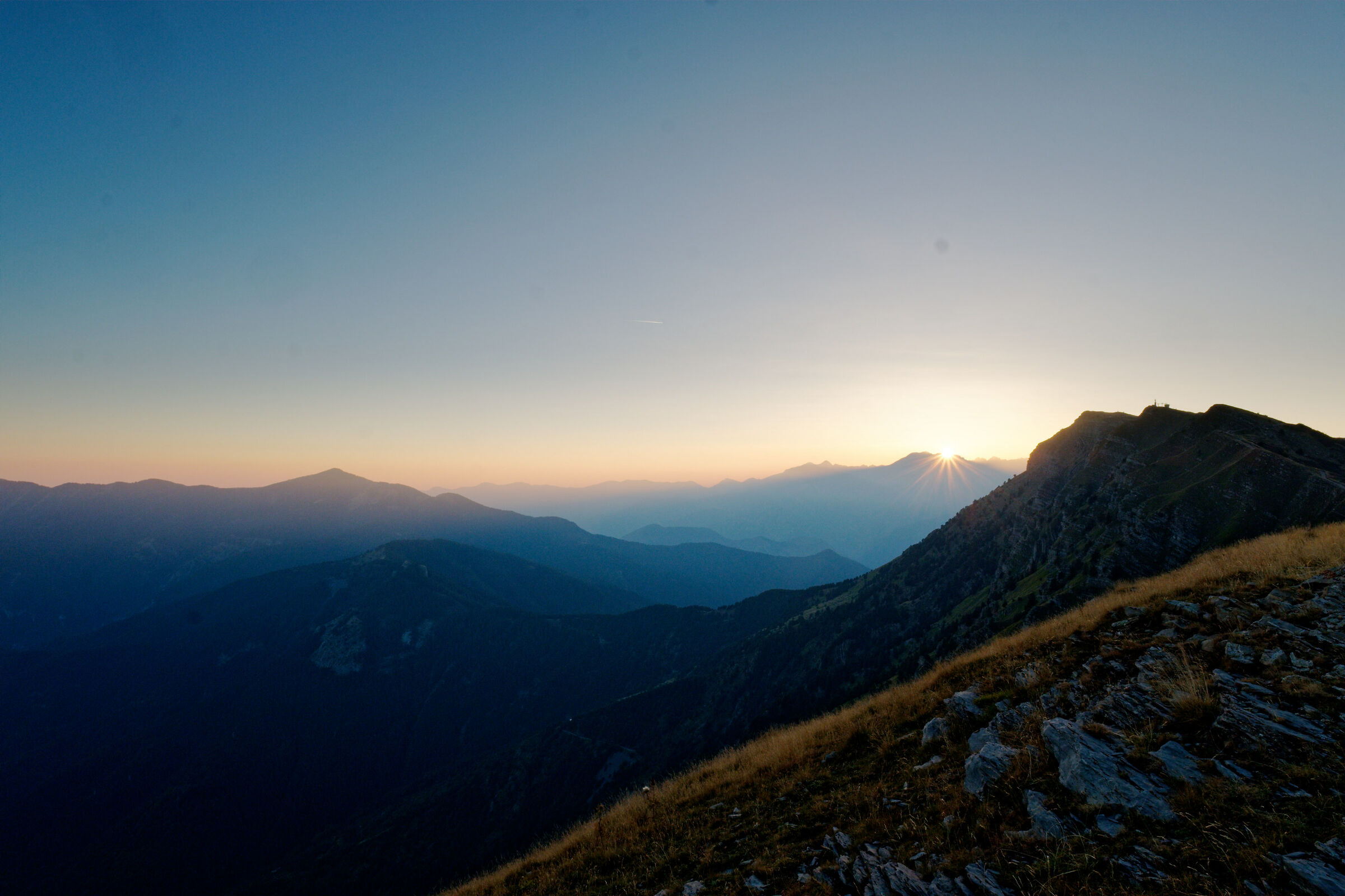 First light on the Saccarello