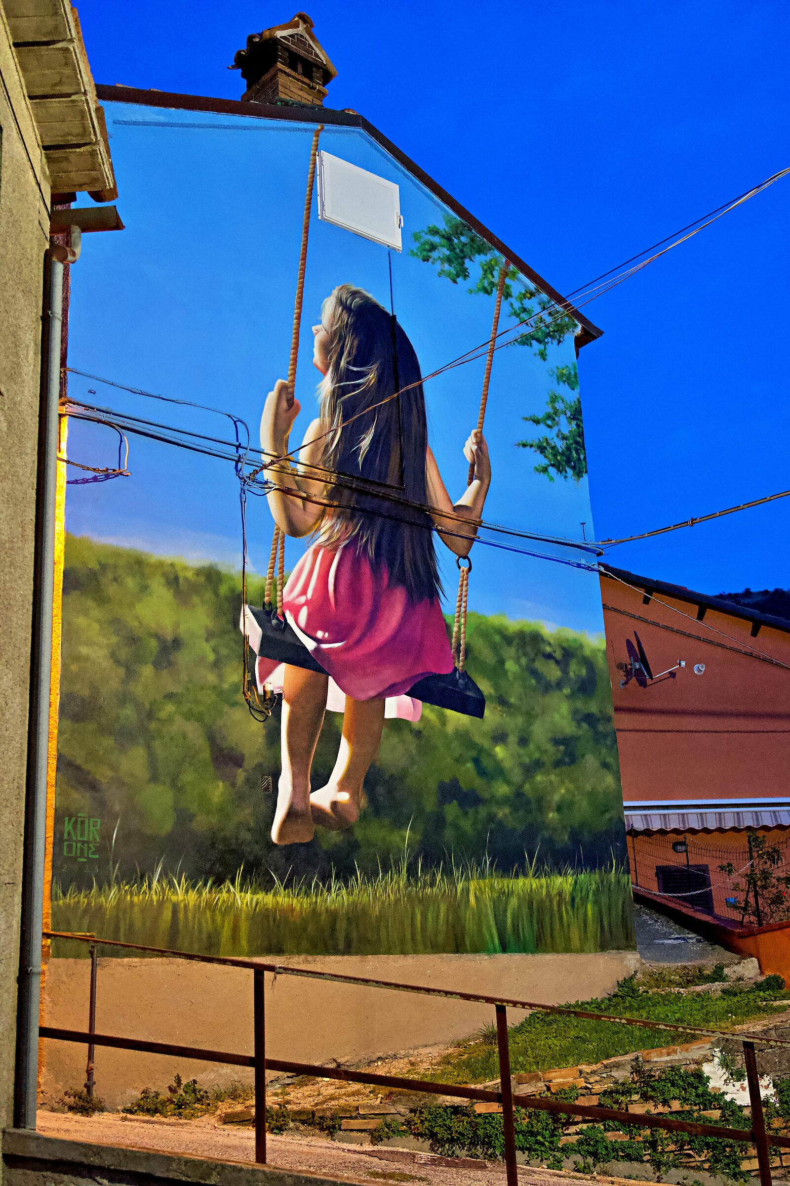 cacciano "Il borgo dei murales artistici"