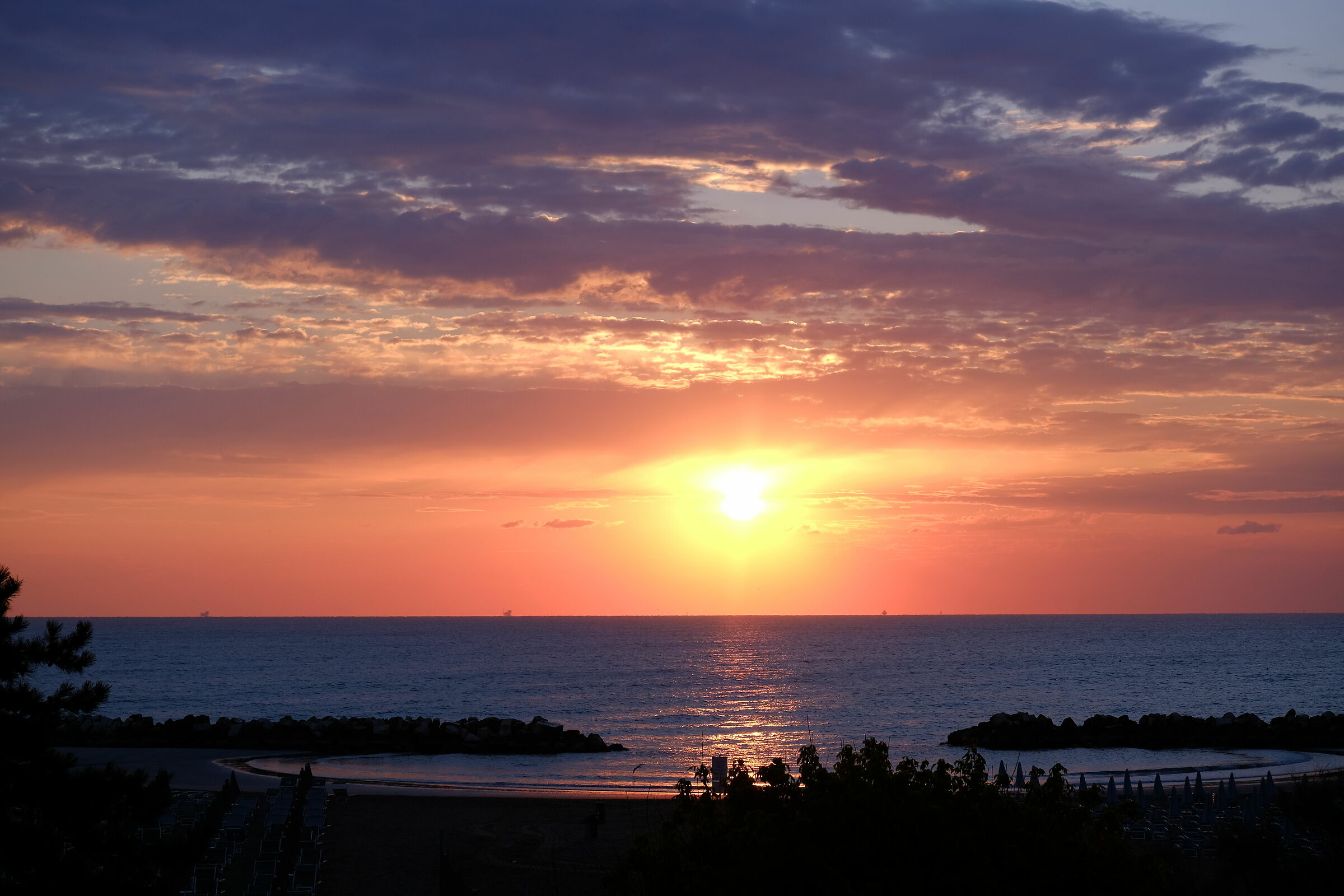 Sunrise in Lido di Classe